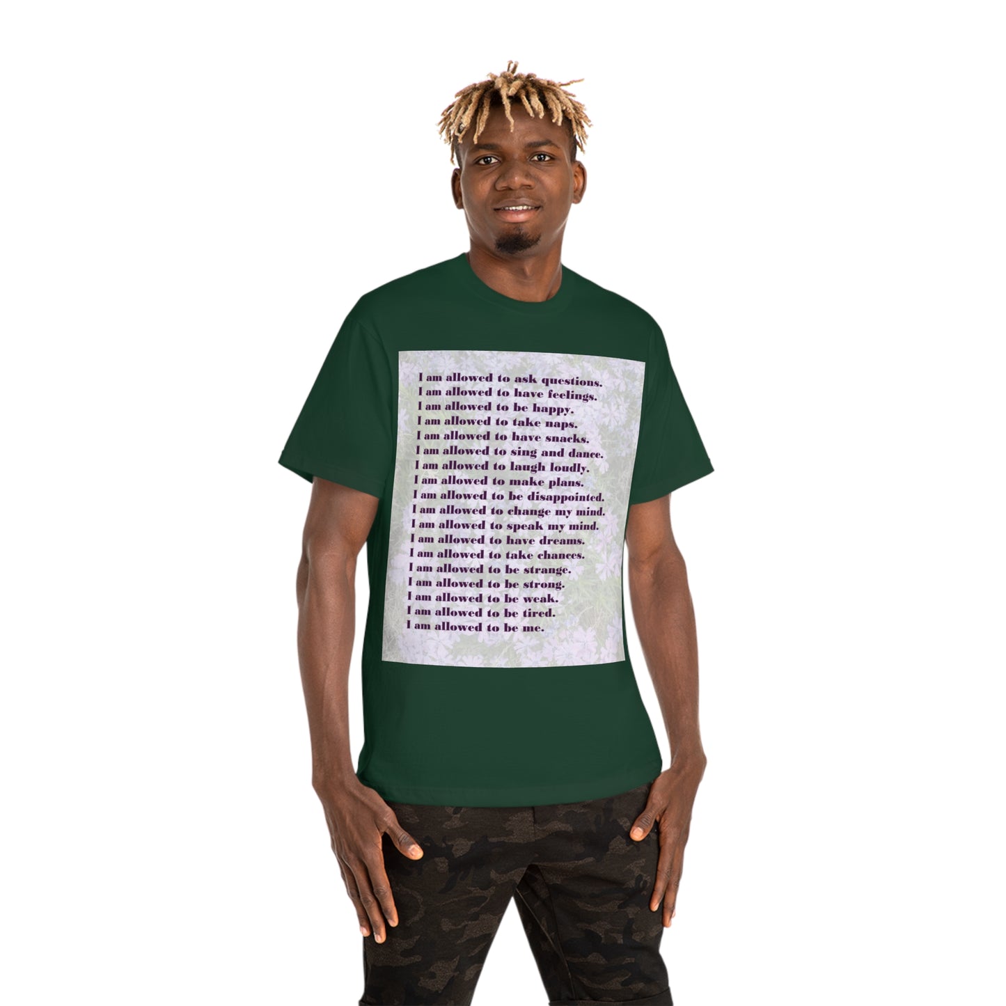 I Am Allowed (with Artwork) - Unisex Hammer™ T-shirt