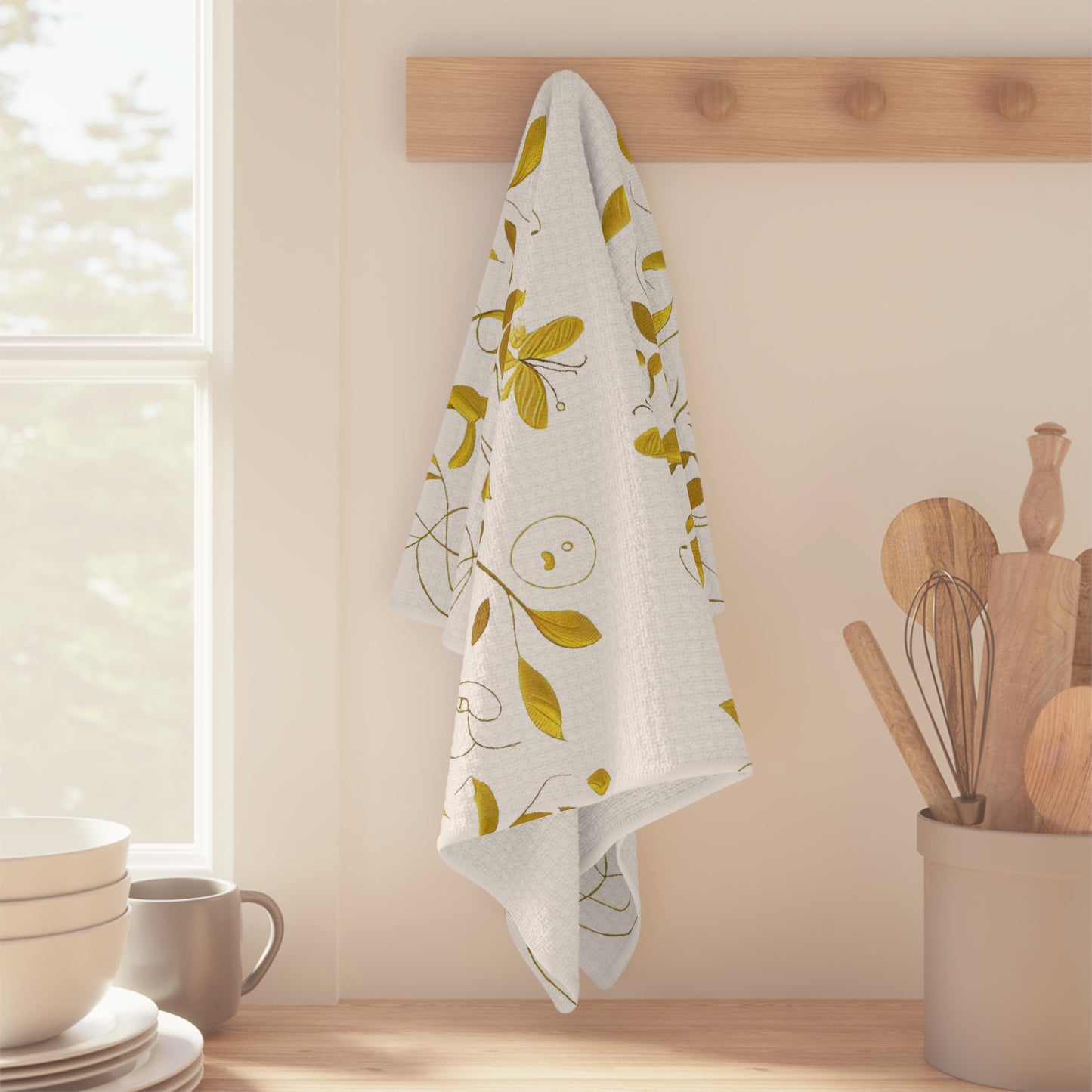 Golden Leaves - Soft Tea Towel