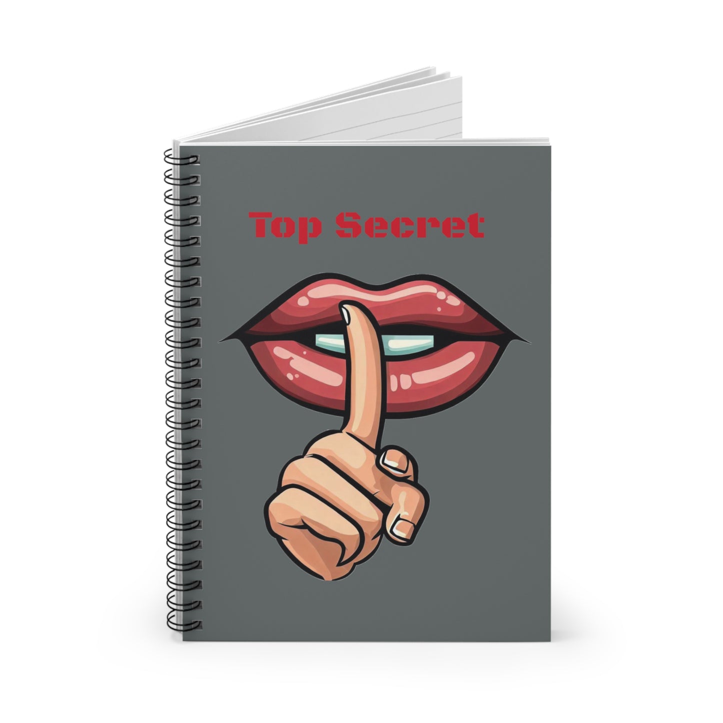 Top Secret - Spiral Notebook - Ruled Line