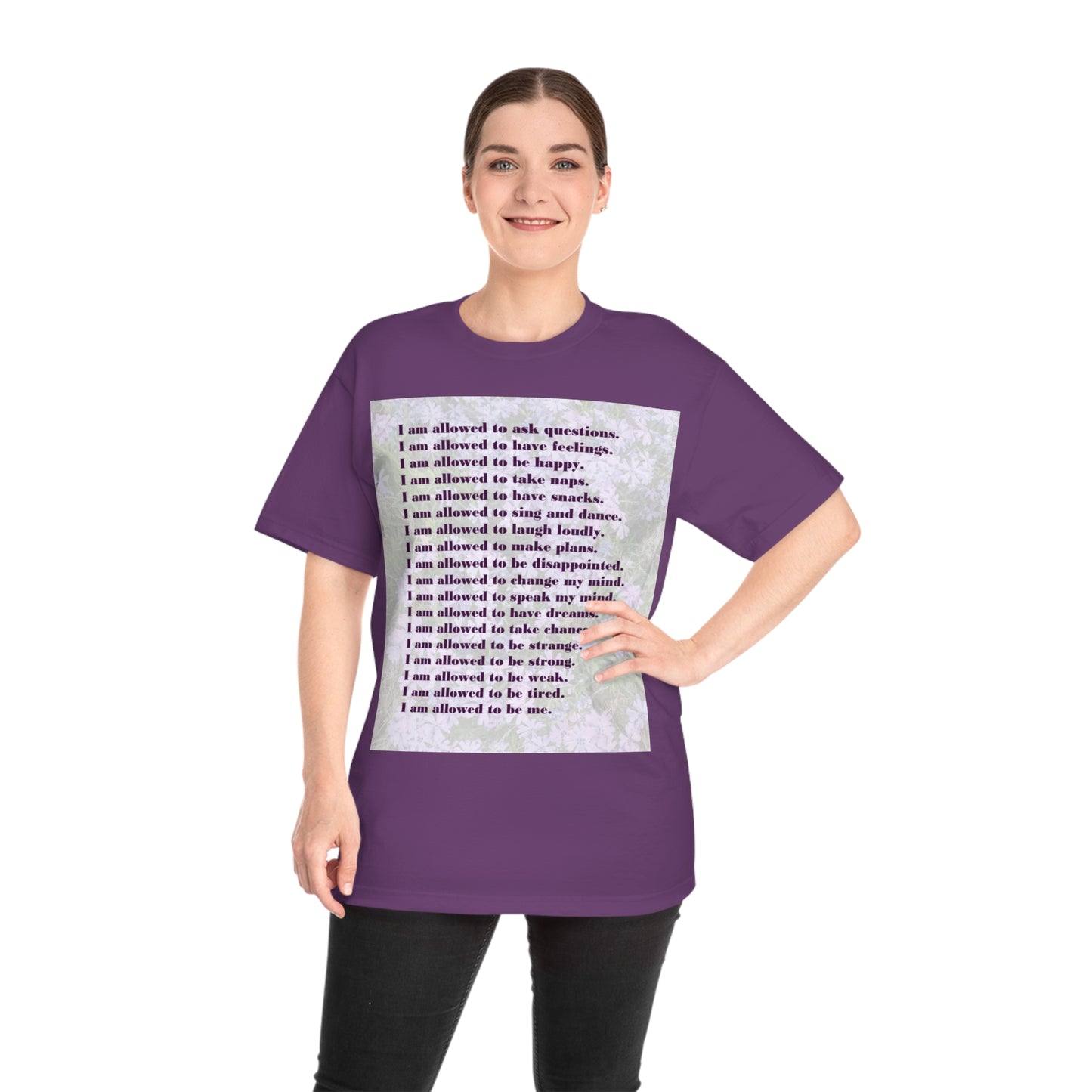 I Am Allowed (with Artwork) - Unisex Hammer™ T-shirt