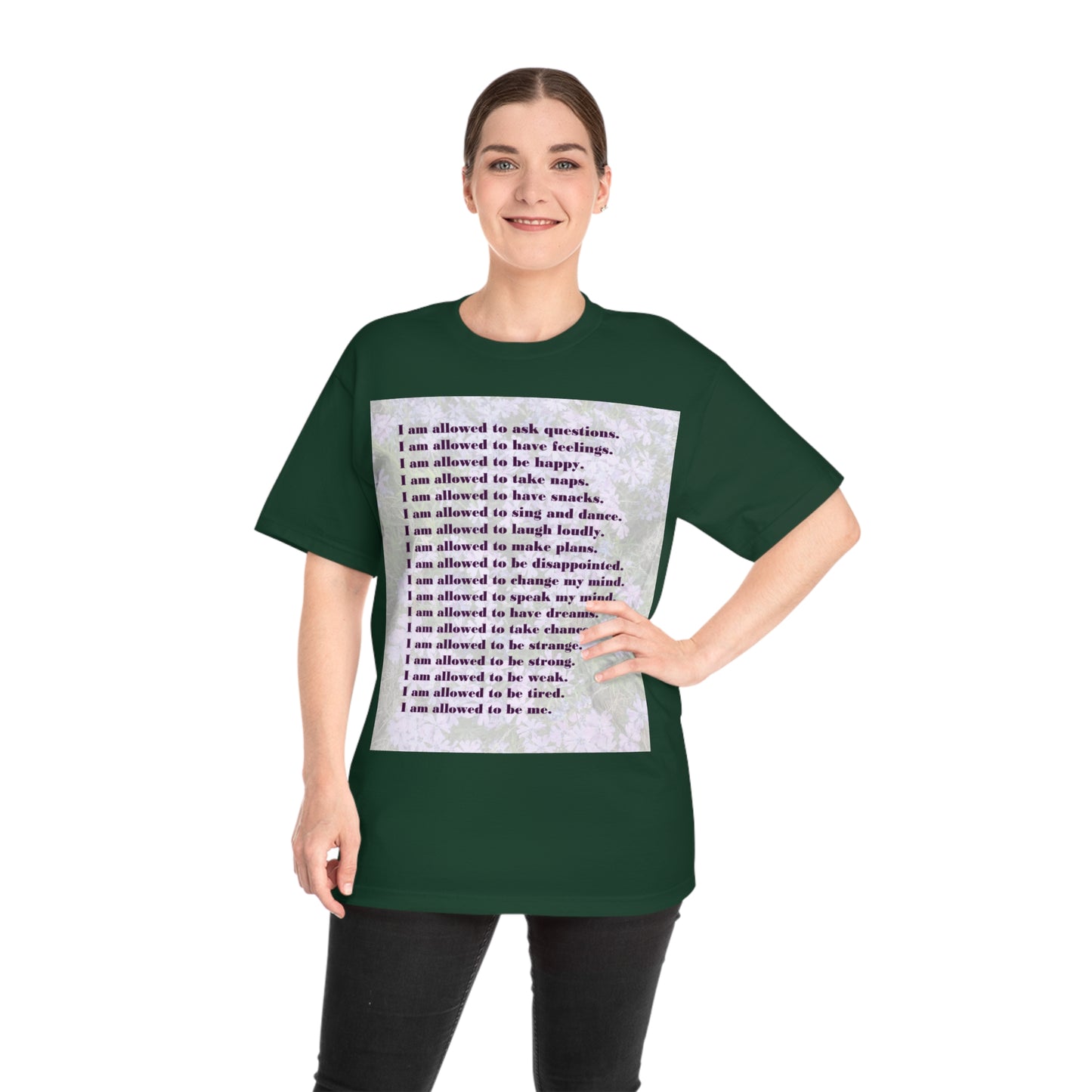 I Am Allowed (with Artwork) - Unisex Hammer™ T-shirt