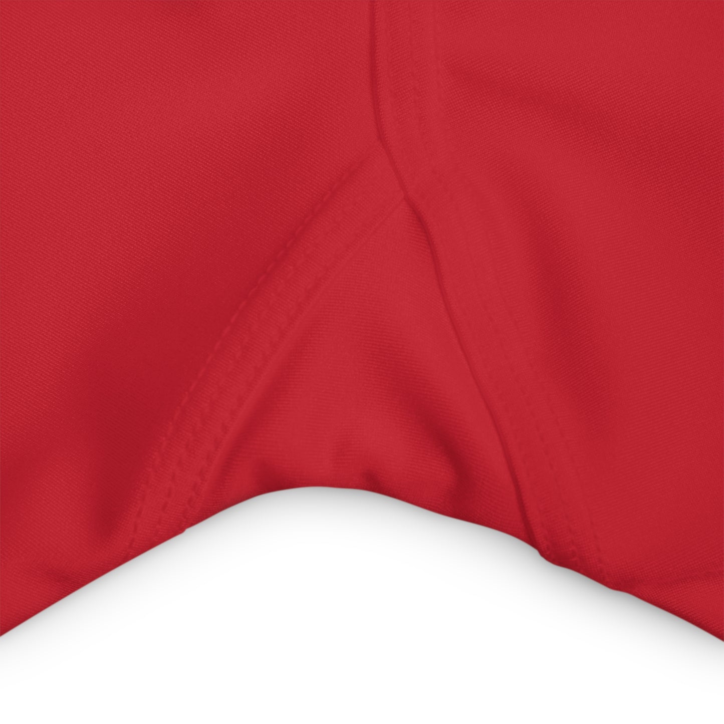 Work It - Red High Waisted Yoga Shorts (AOP)