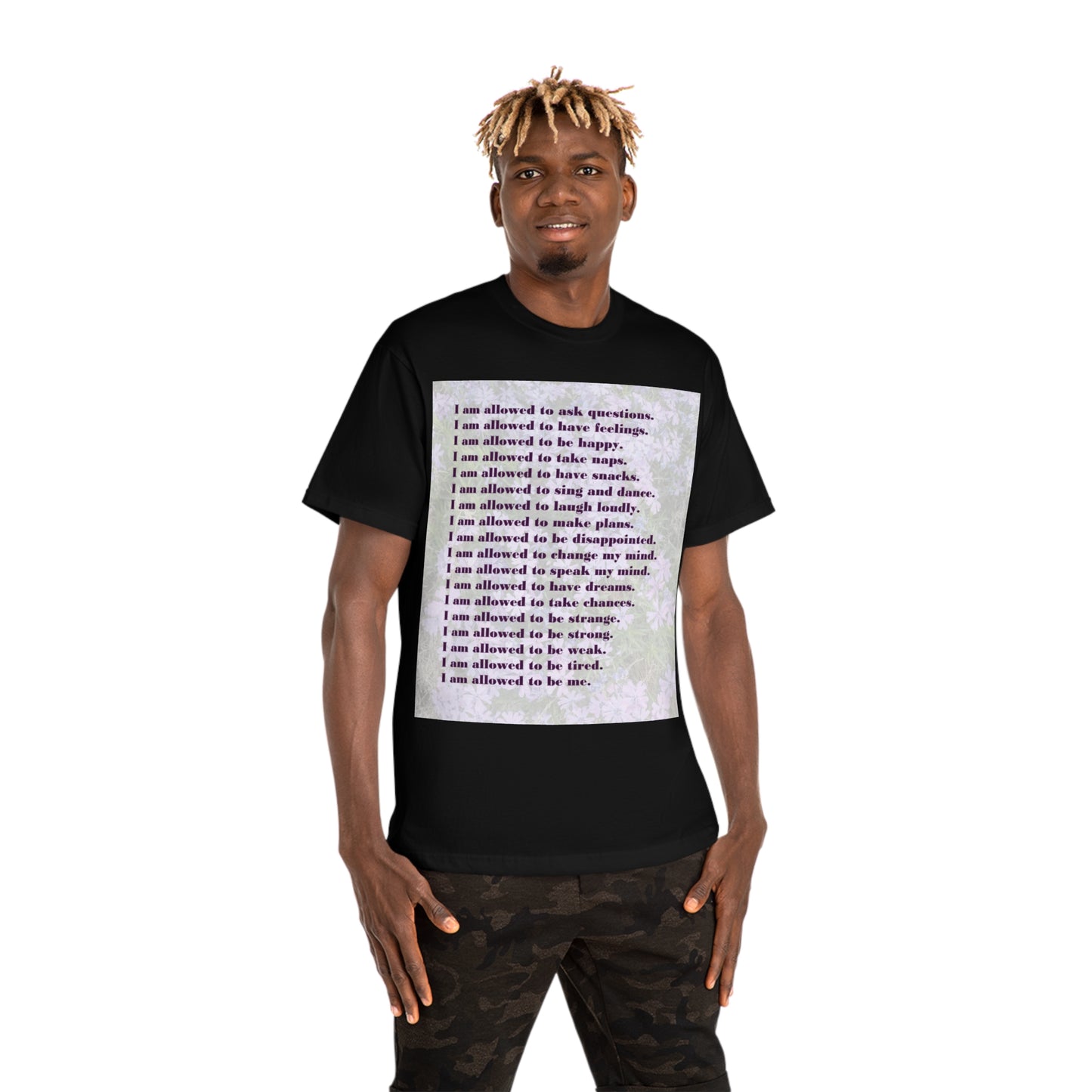 I Am Allowed (with Artwork) - Unisex Hammer™ T-shirt