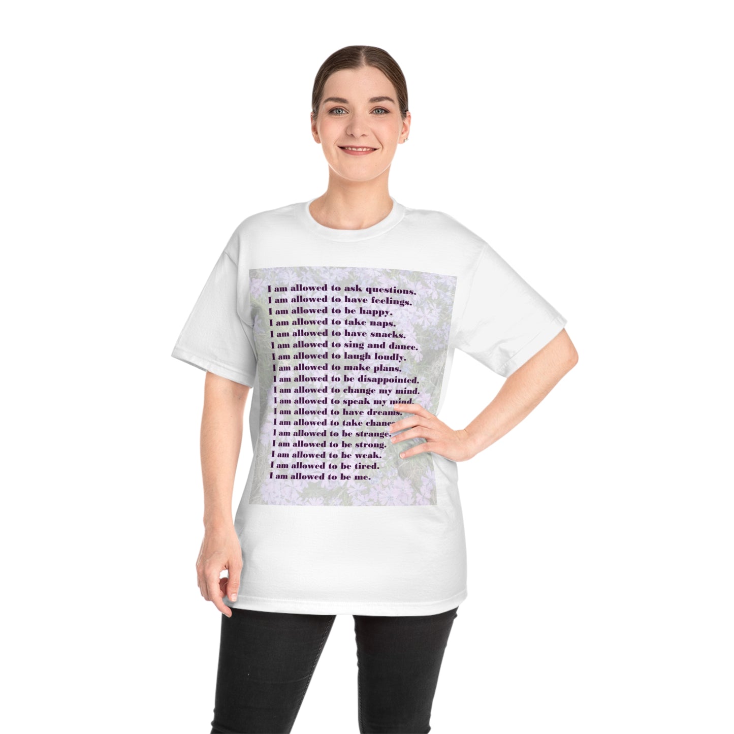 I Am Allowed (with Artwork) - Unisex Hammer™ T-shirt