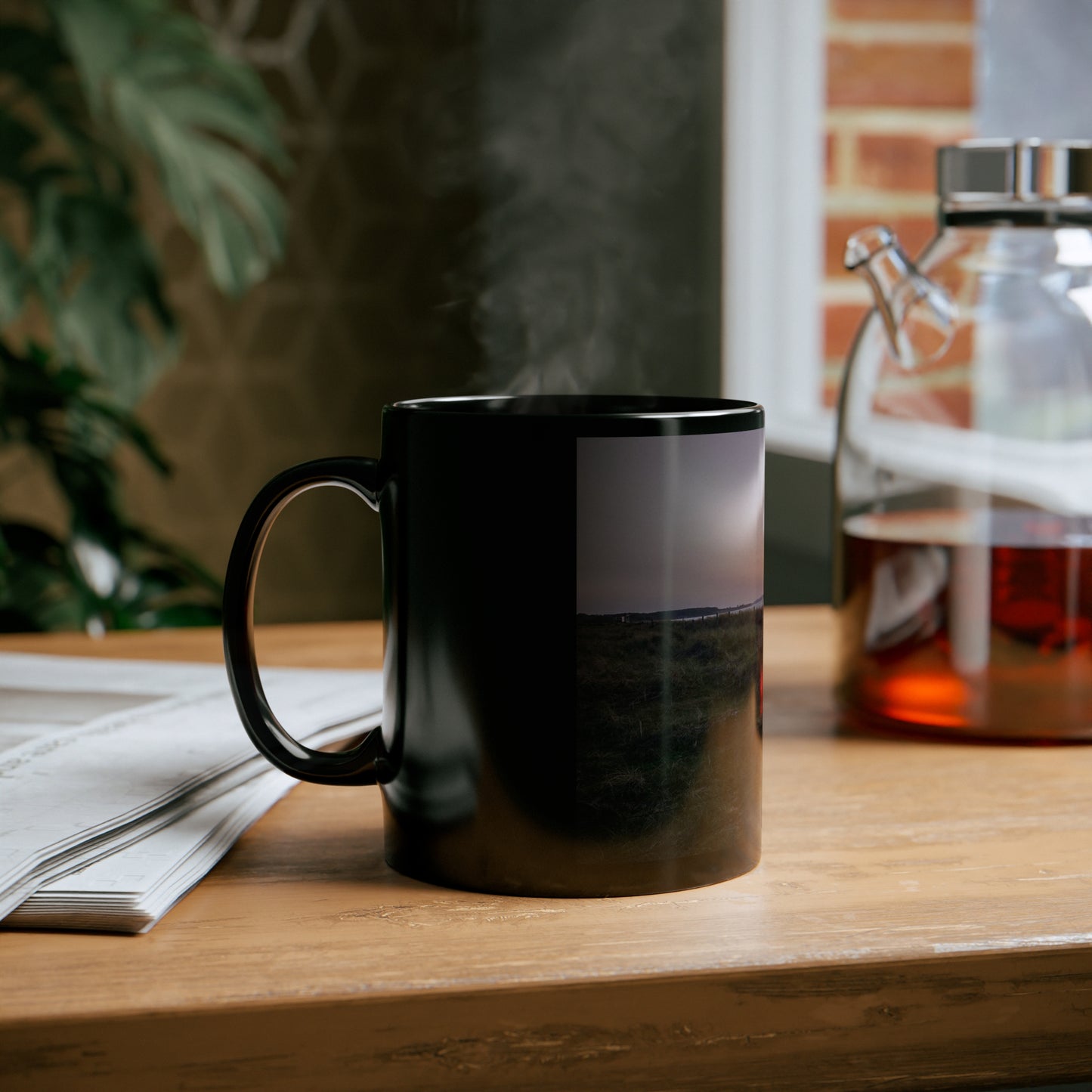 Baltic Farm - 11oz Black Mug