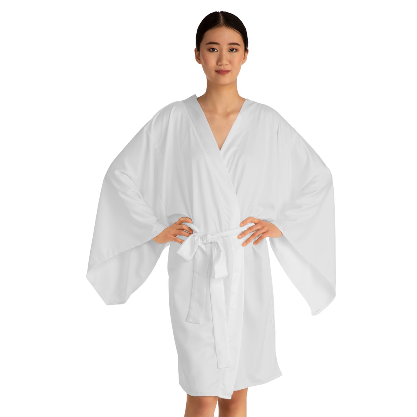 Rest, Relax, Restore - Long Sleeve Kimono Robe (AOP)