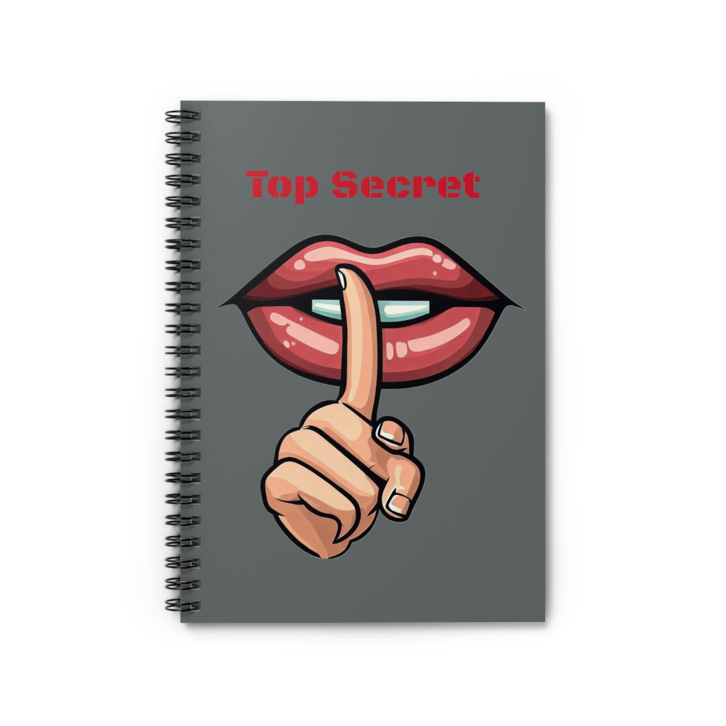 Top Secret - Spiral Notebook - Ruled Line