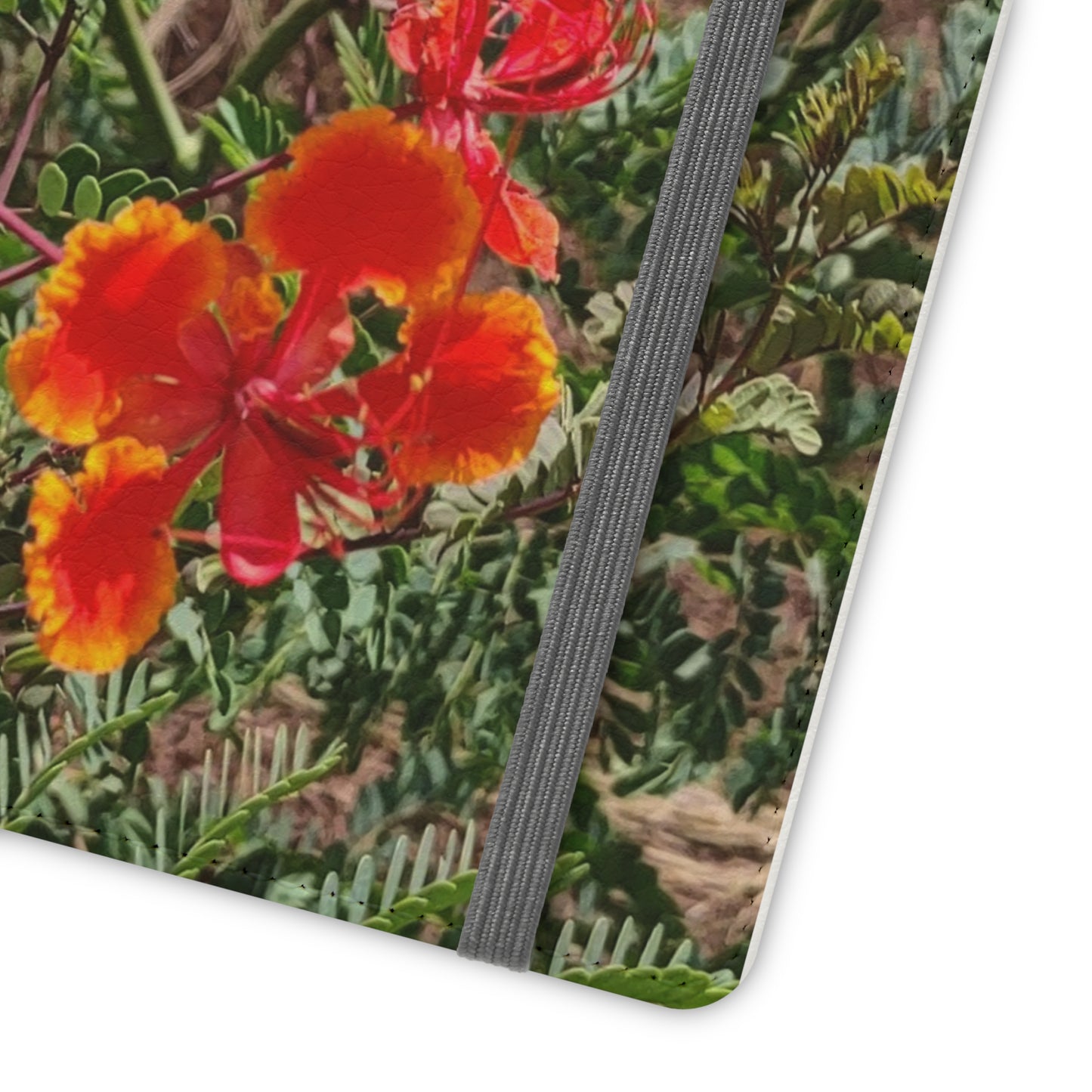 Red and Orange Flower - Flip Cases