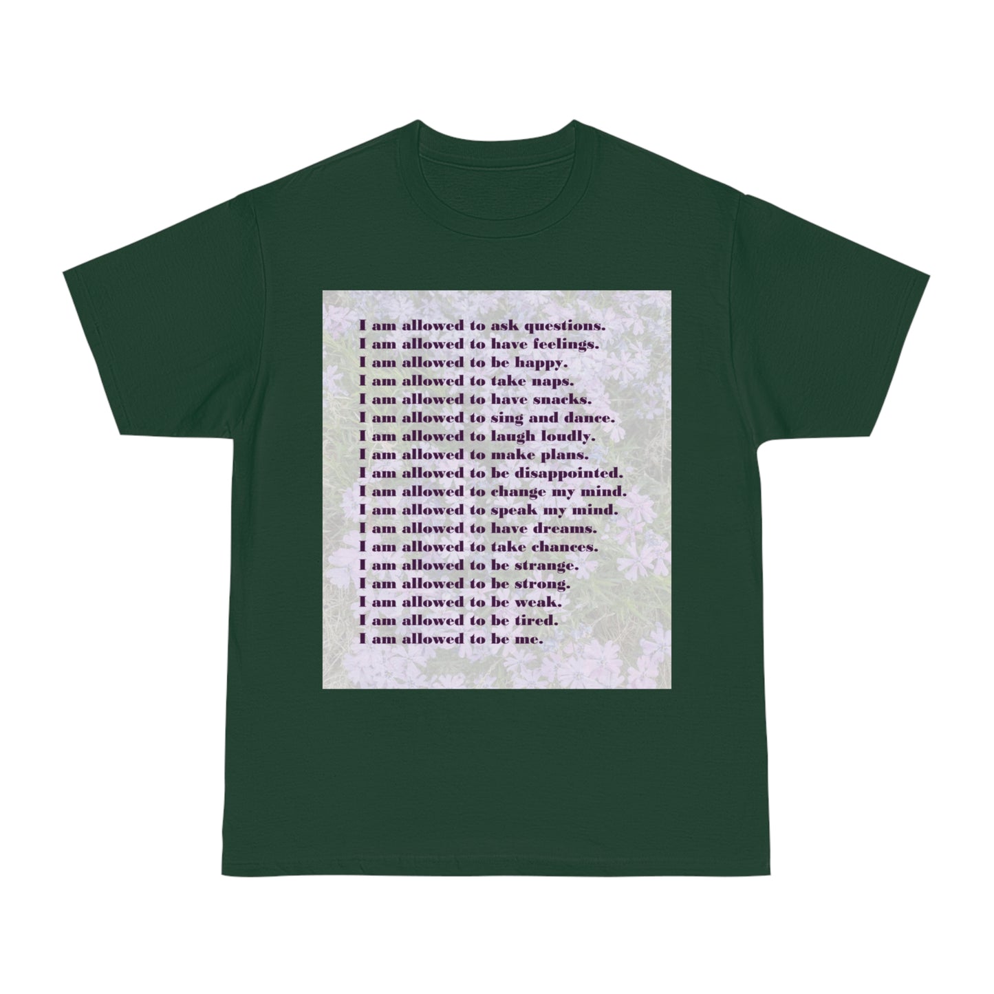 I Am Allowed (with Artwork) - Unisex Hammer™ T-shirt