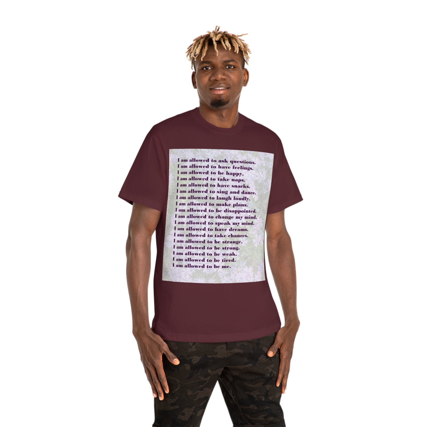 I Am Allowed (with Artwork) - Unisex Hammer™ T-shirt