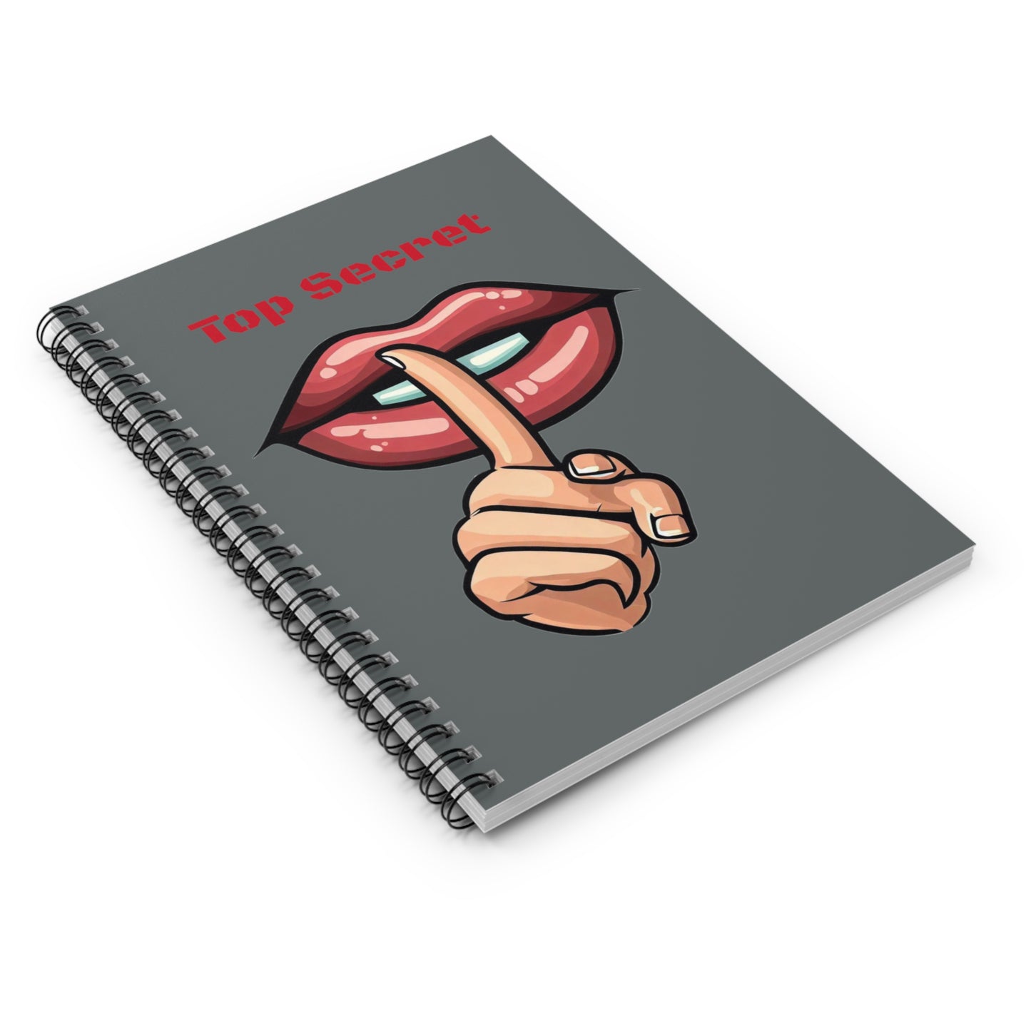 Top Secret - Spiral Notebook - Ruled Line