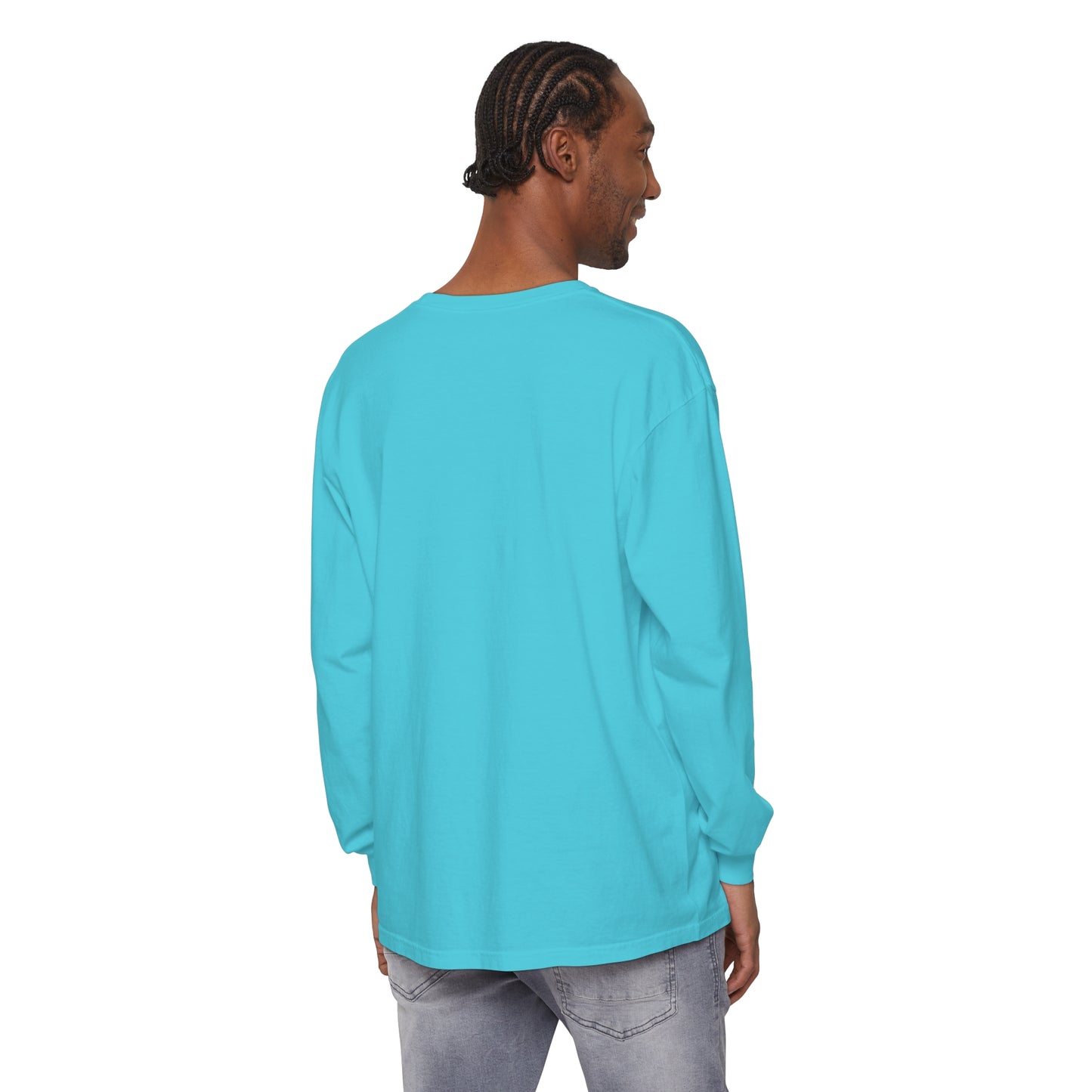 Existential Waiter, Here's Your Eggs - Unisex Garment-dyed Long Sleeve T-Shirt