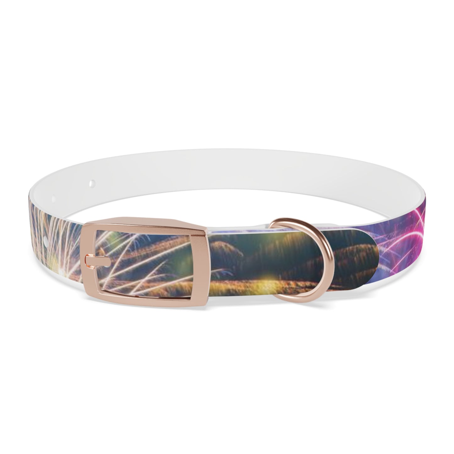 Fireworks Dog Collar - Dark