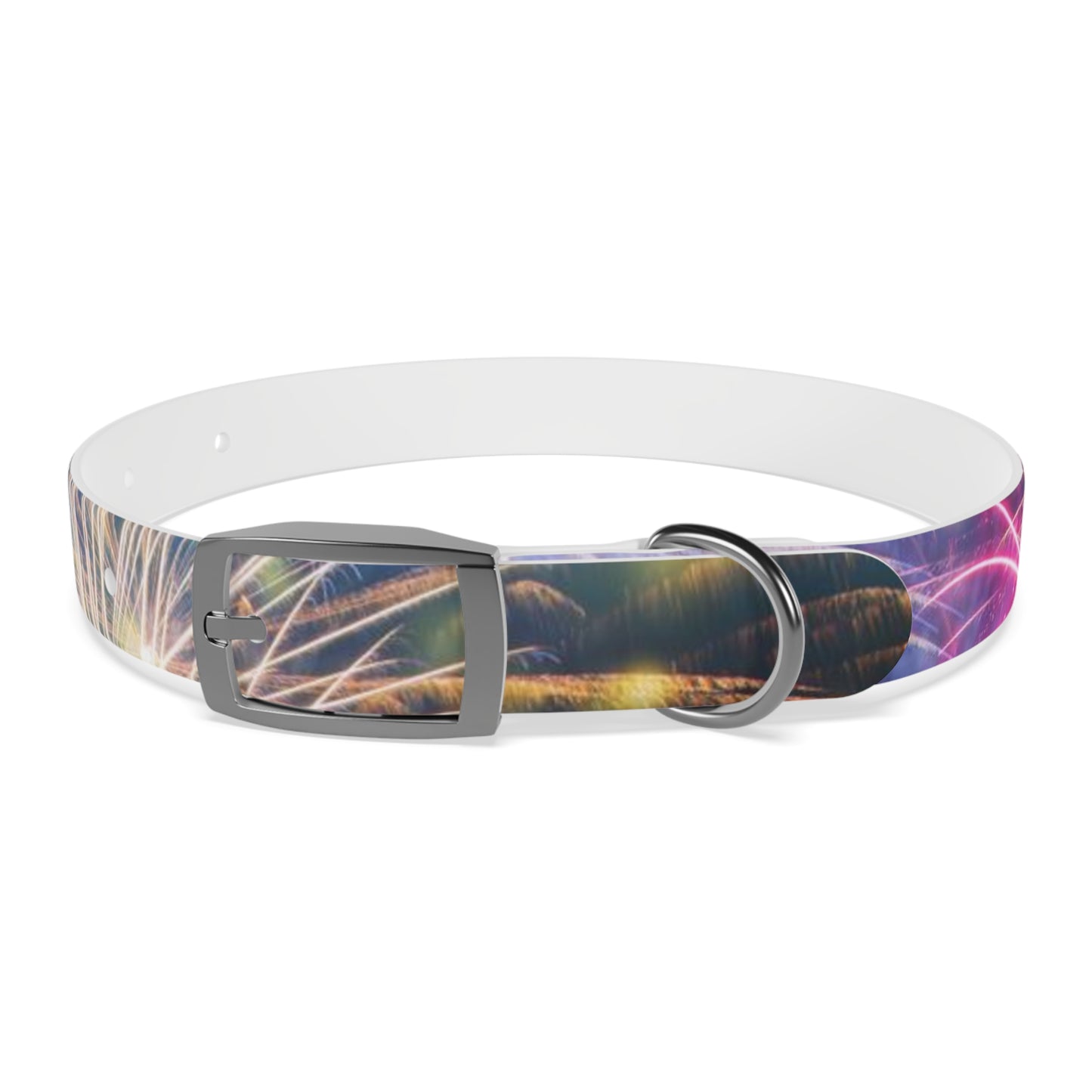 Fireworks Dog Collar - Dark