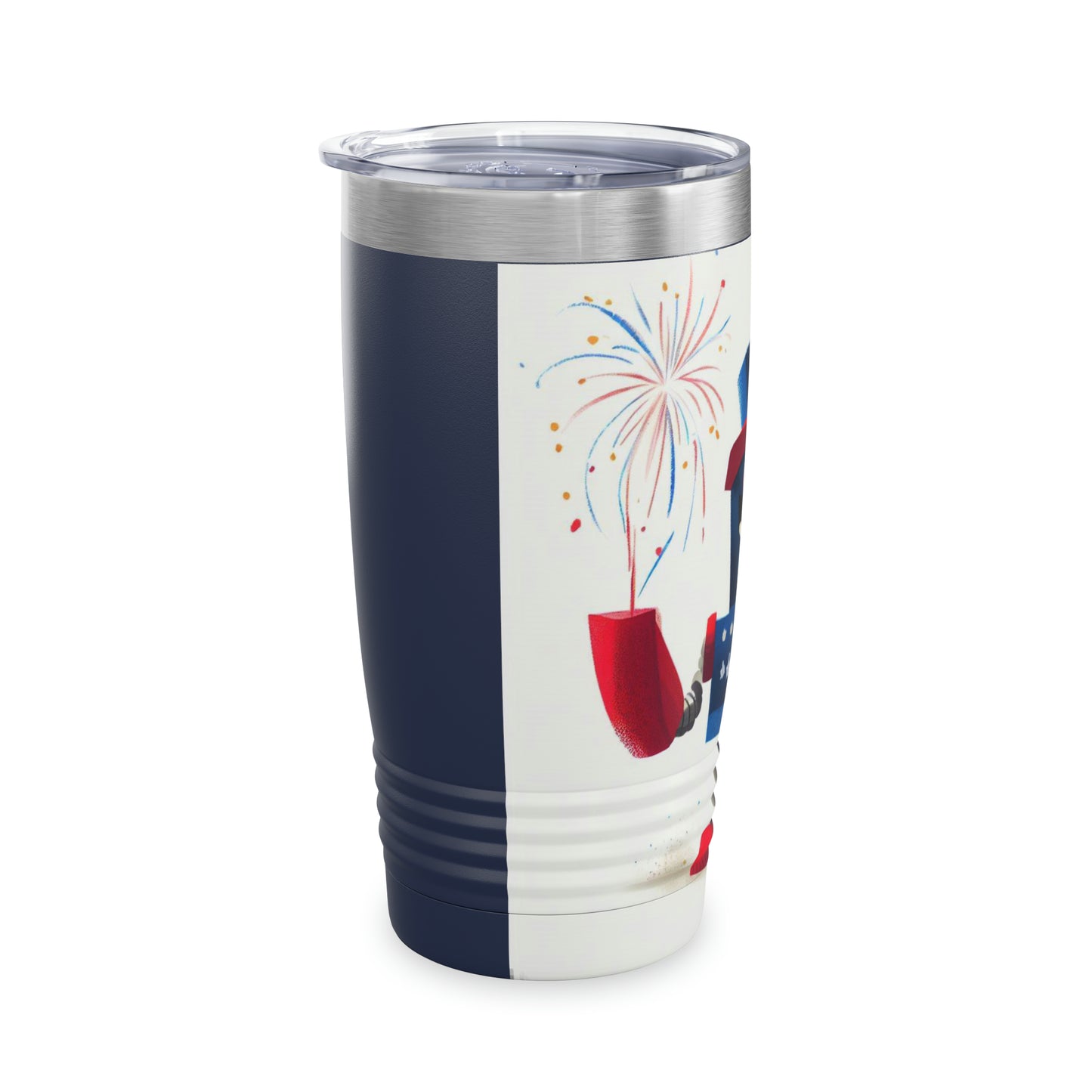 Fireworks Robot - Ringneck Tumbler, 20oz