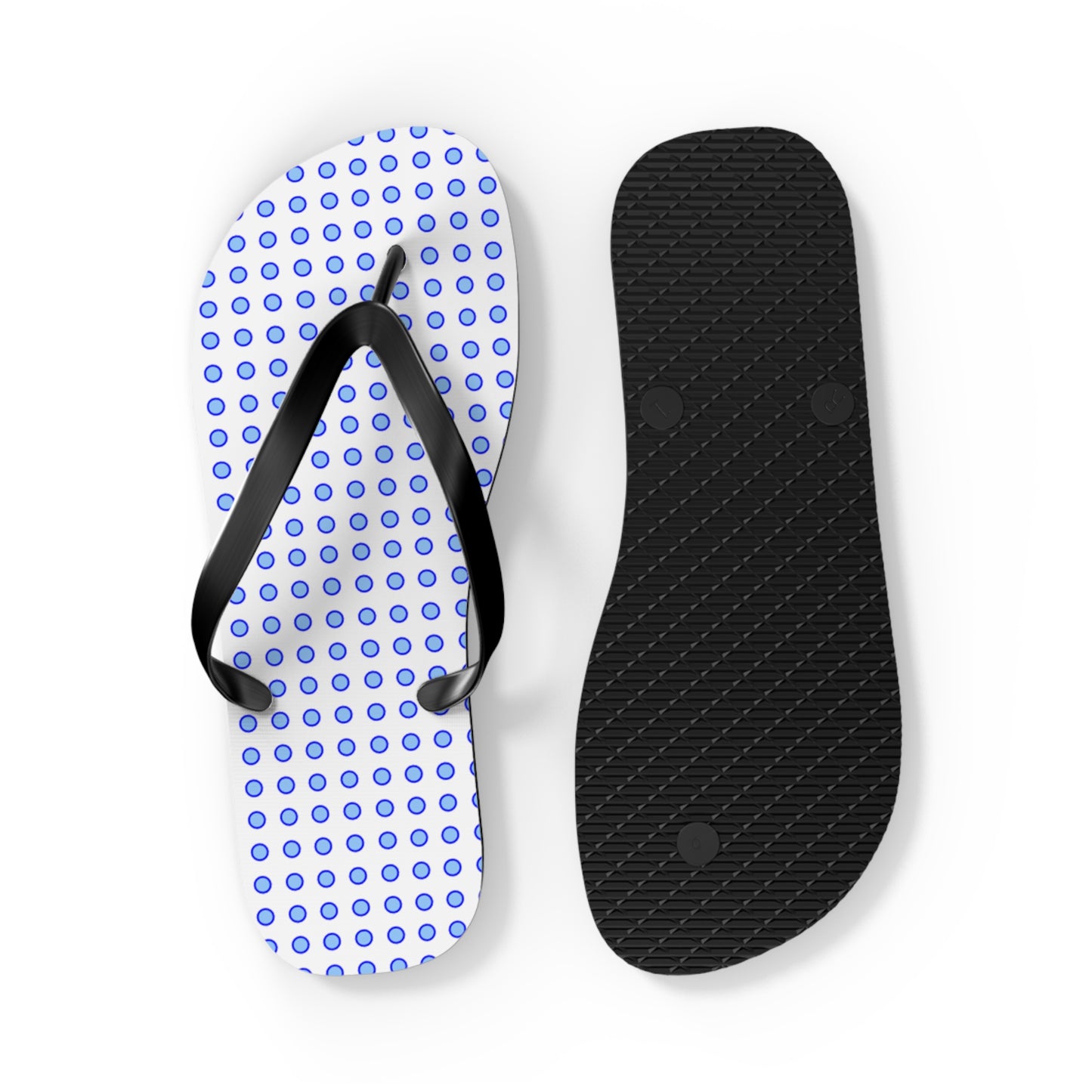 Blue Dots - Flip Flops