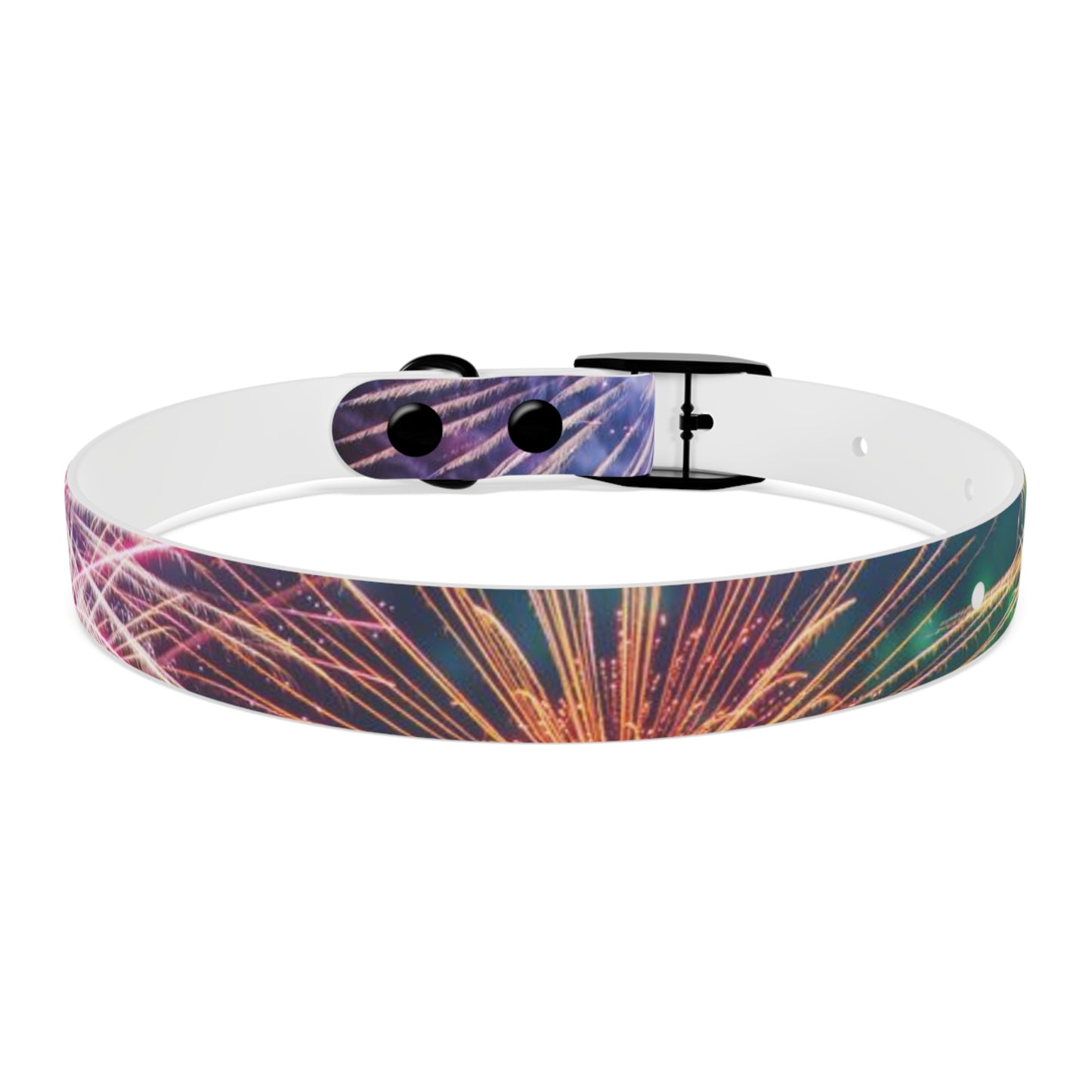 Fireworks Dog Collar - Dark