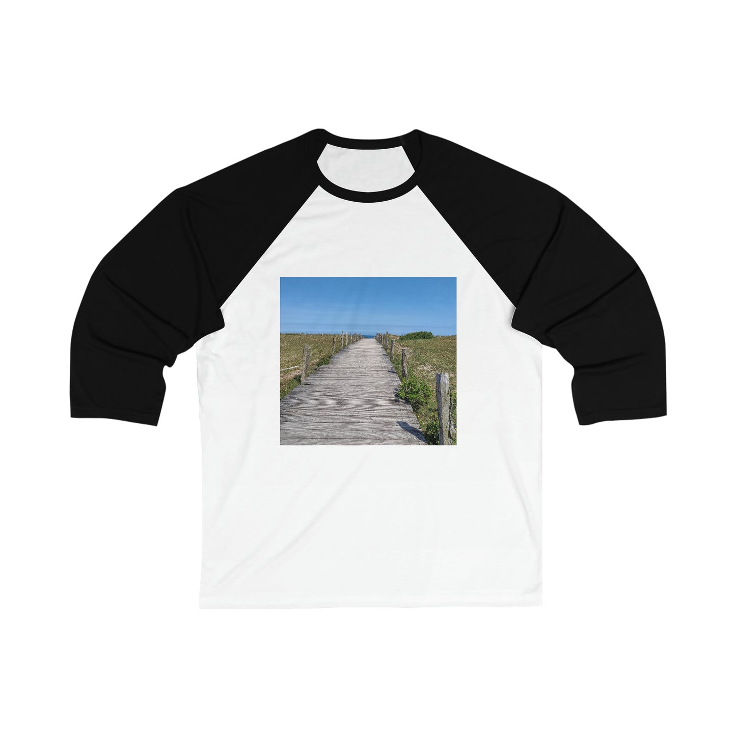 Baltic Boardwalk - Unisex 3\4 Sleeve Baseball Tee