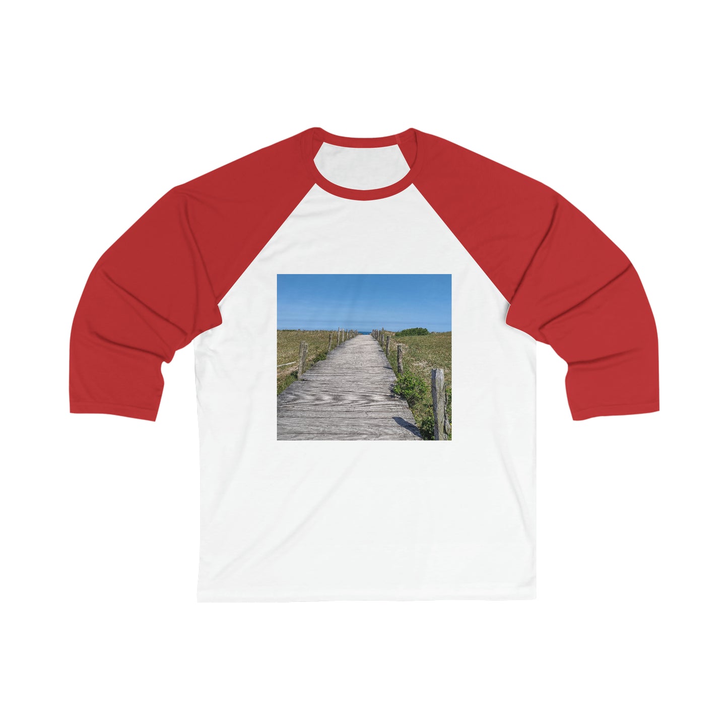 Baltic Boardwalk - Unisex 3\4 Sleeve Baseball Tee