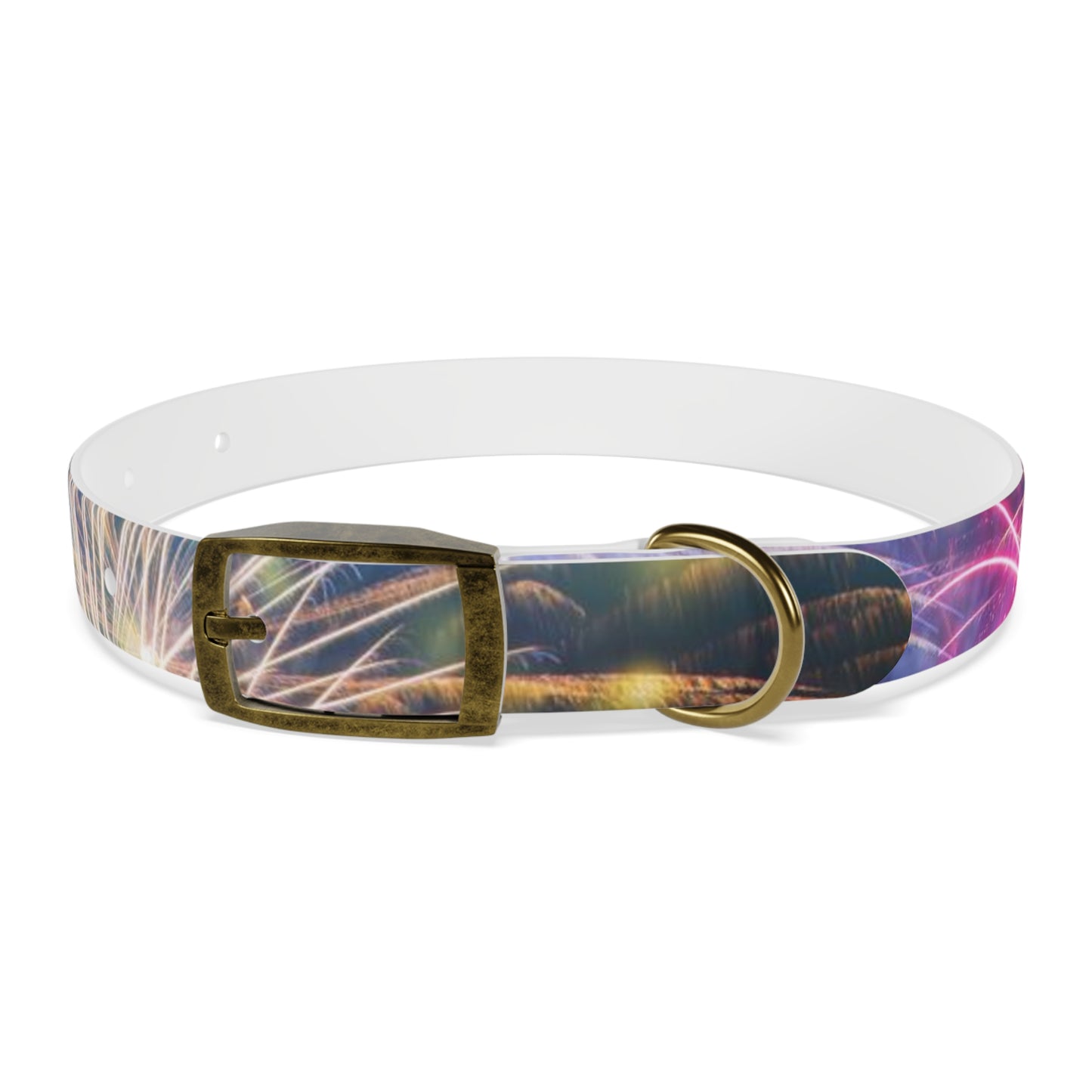 Fireworks Dog Collar - Dark