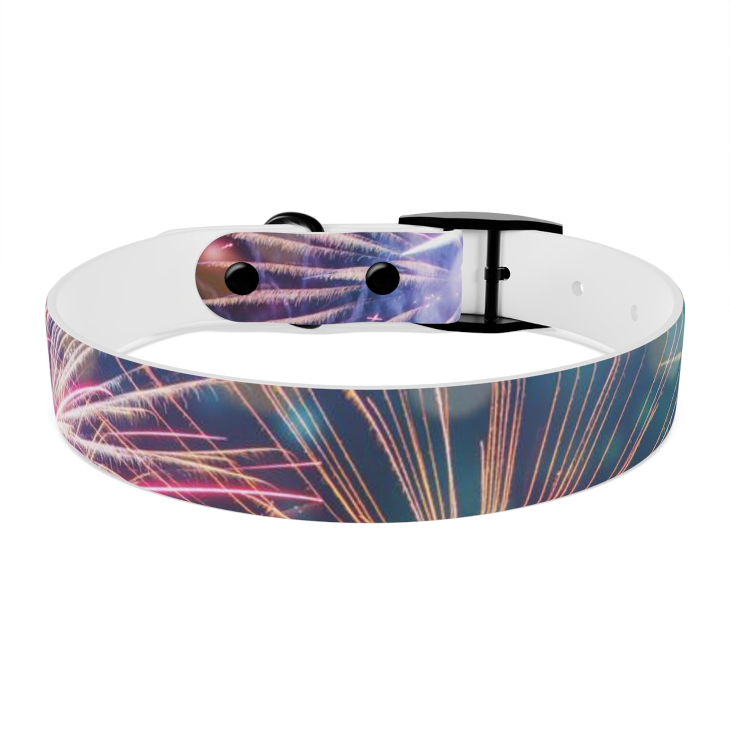 Fireworks Dog Collar - Dark