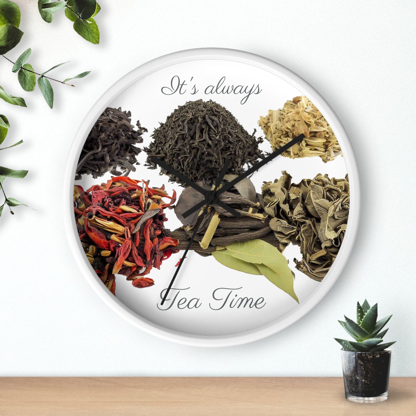 It's Always Tea Time - Wall Clock