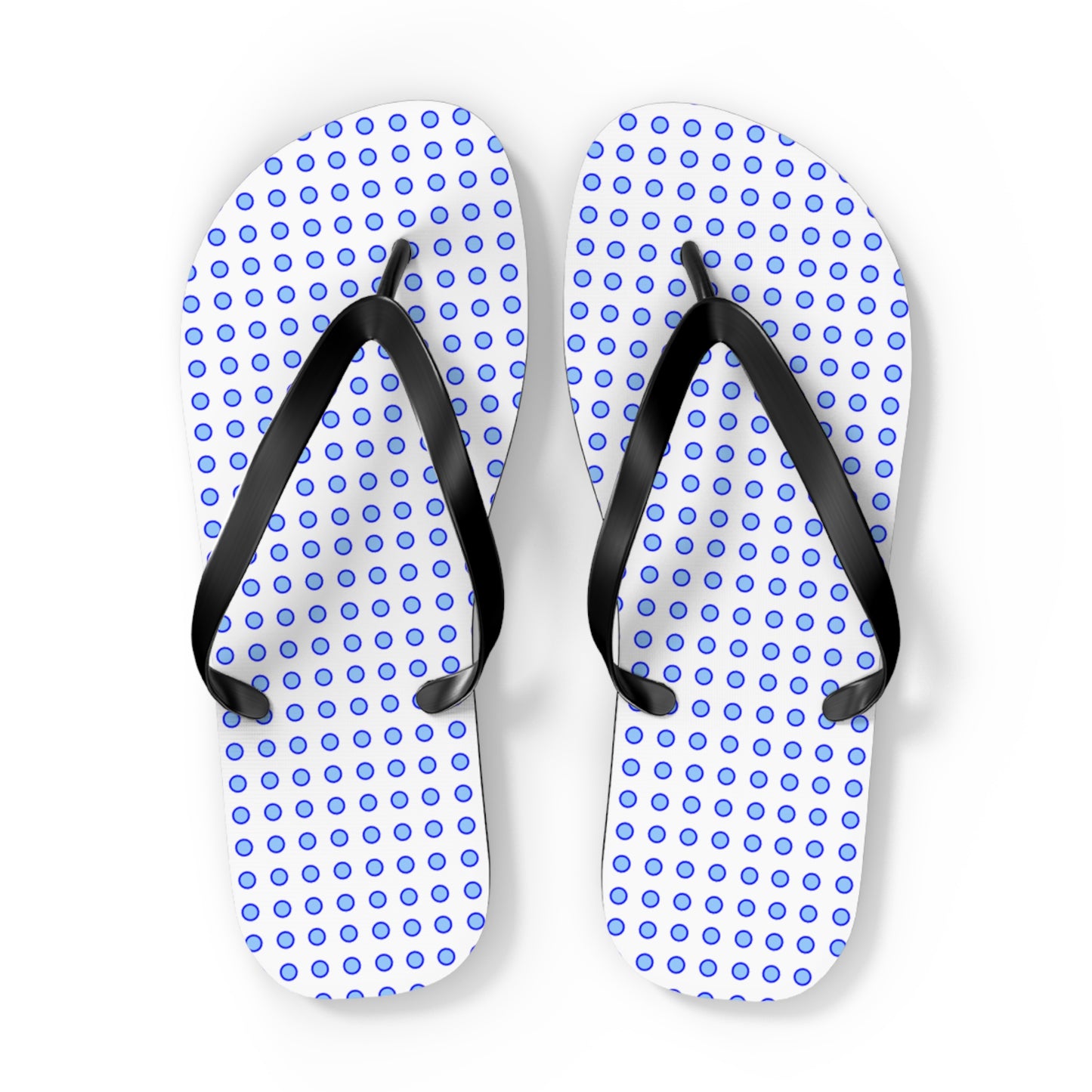 Blue Dots - Flip Flops