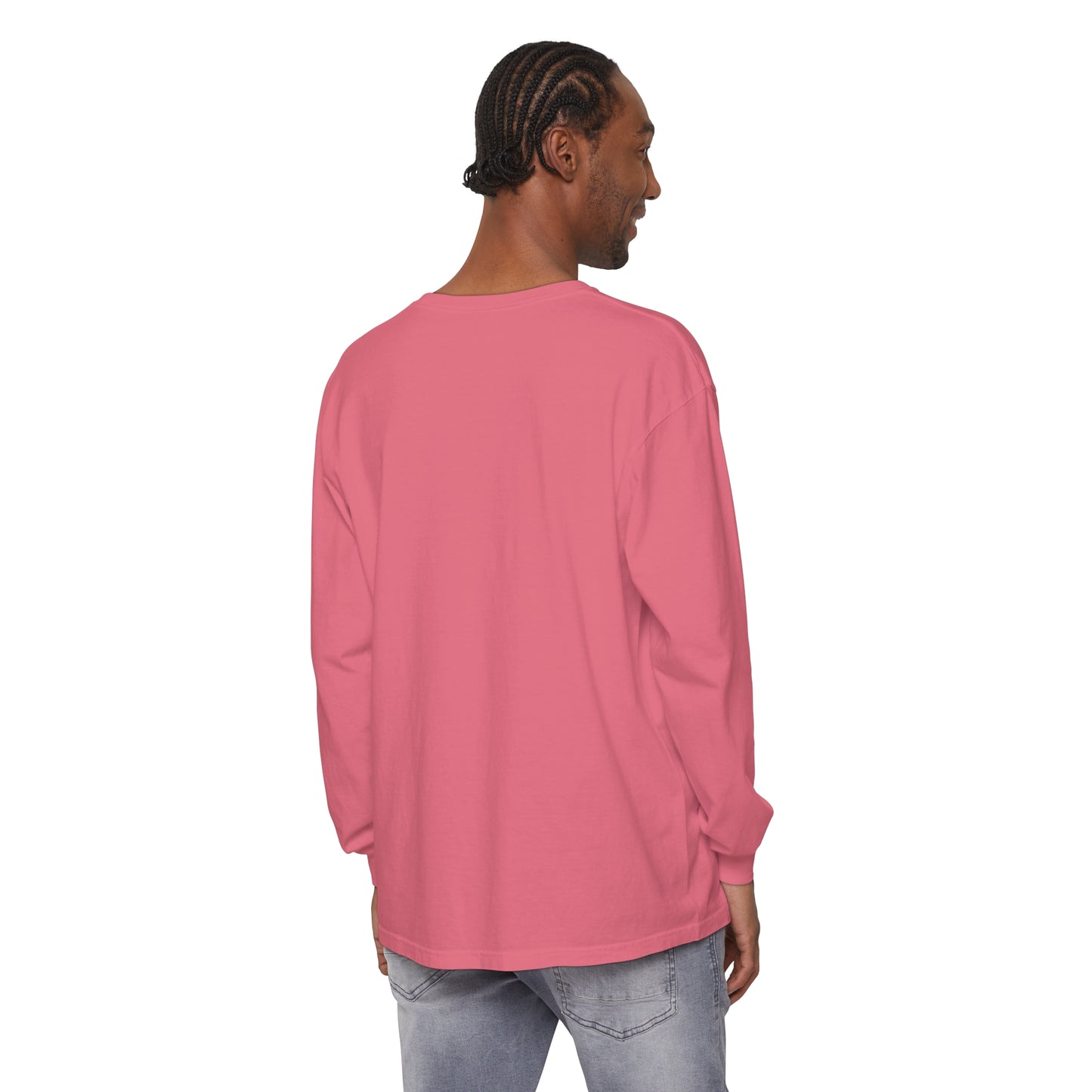 Existential Waiter, Here's Your Eggs - Unisex Garment-dyed Long Sleeve T-Shirt