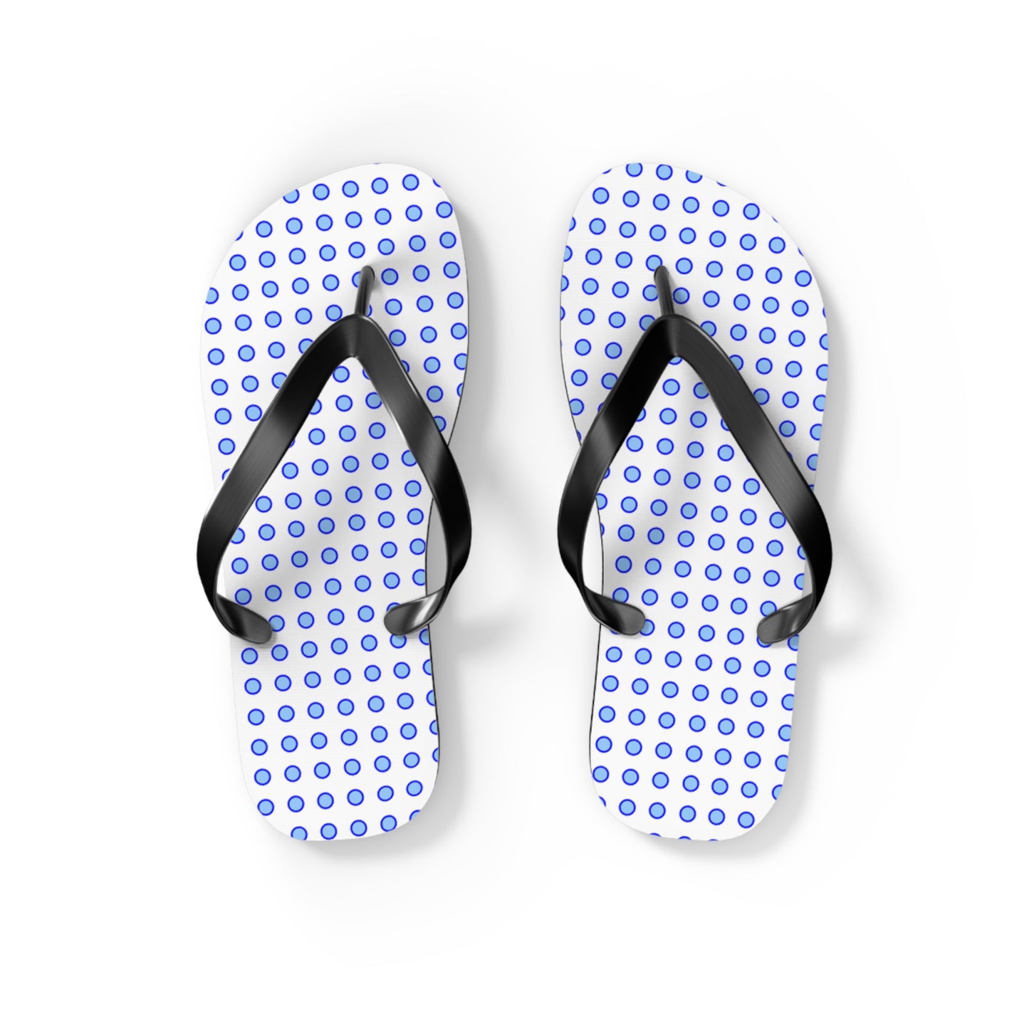 Blue Dots - Flip Flops