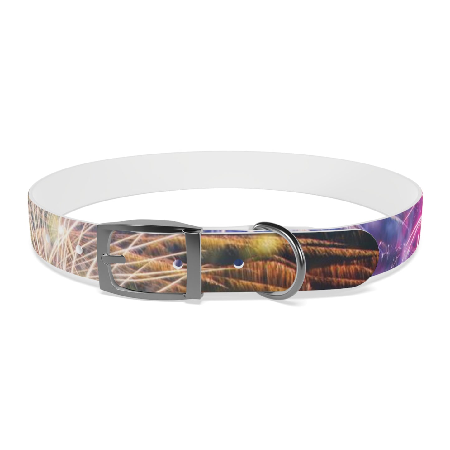 Fireworks Dog Collar - Dark