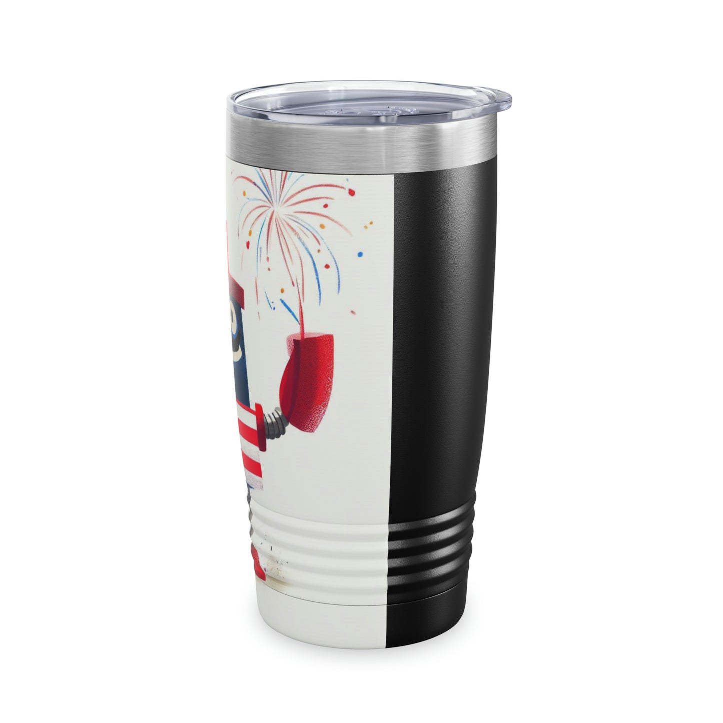 Fireworks Robot - Ringneck Tumbler, 20oz