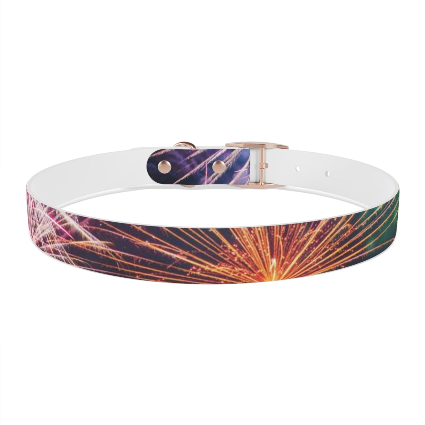 Fireworks Dog Collar - Dark