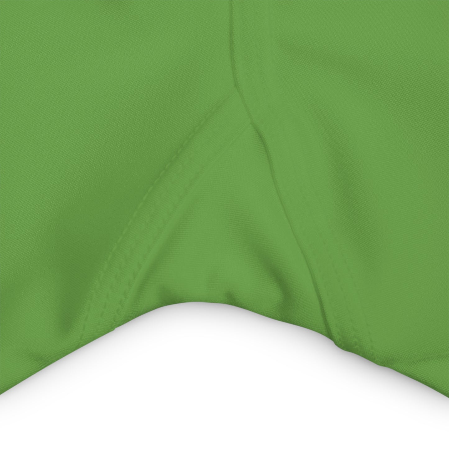 Work It - Green High Waisted Yoga Shorts (AOP)