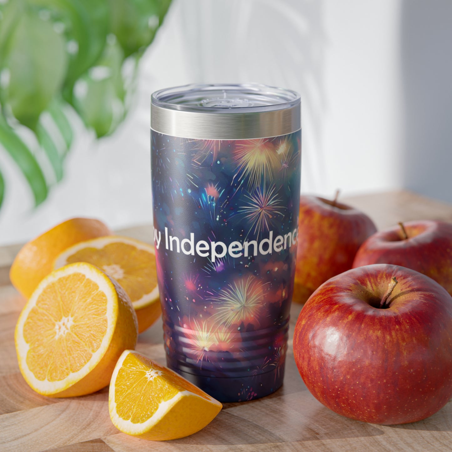 Happy Independence Day - Ringneck Tumbler, 20oz