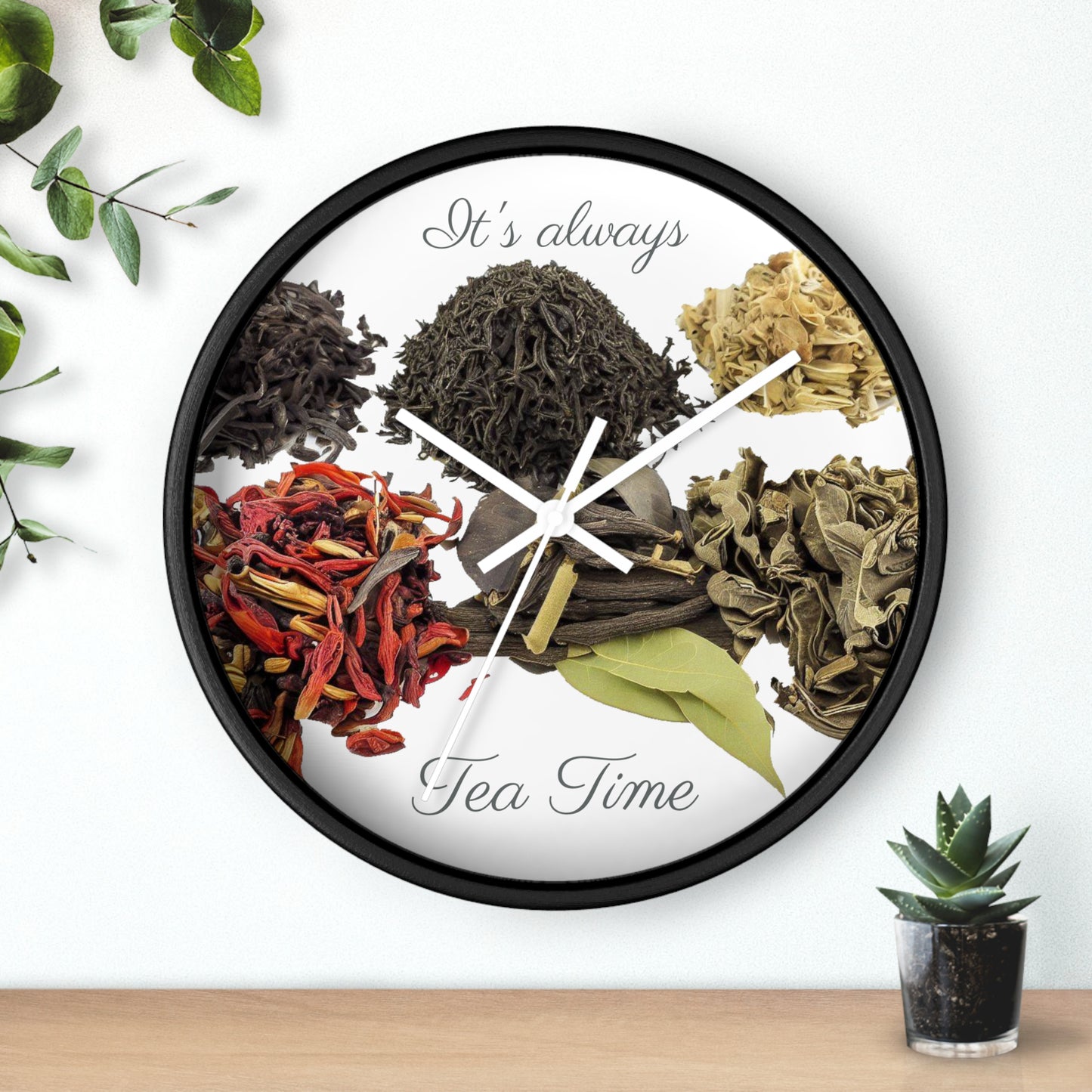 It's Always Tea Time - Wall Clock