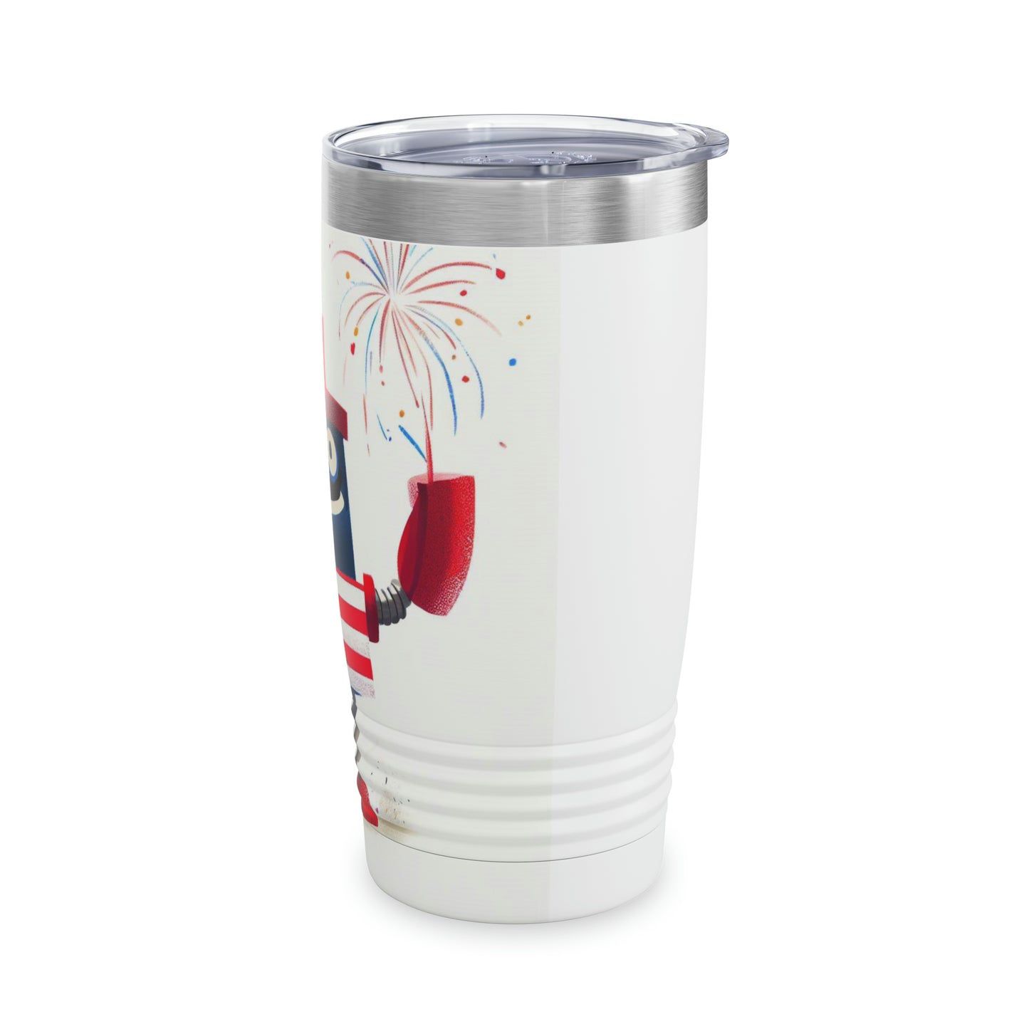 Fireworks Robot - Ringneck Tumbler, 20oz