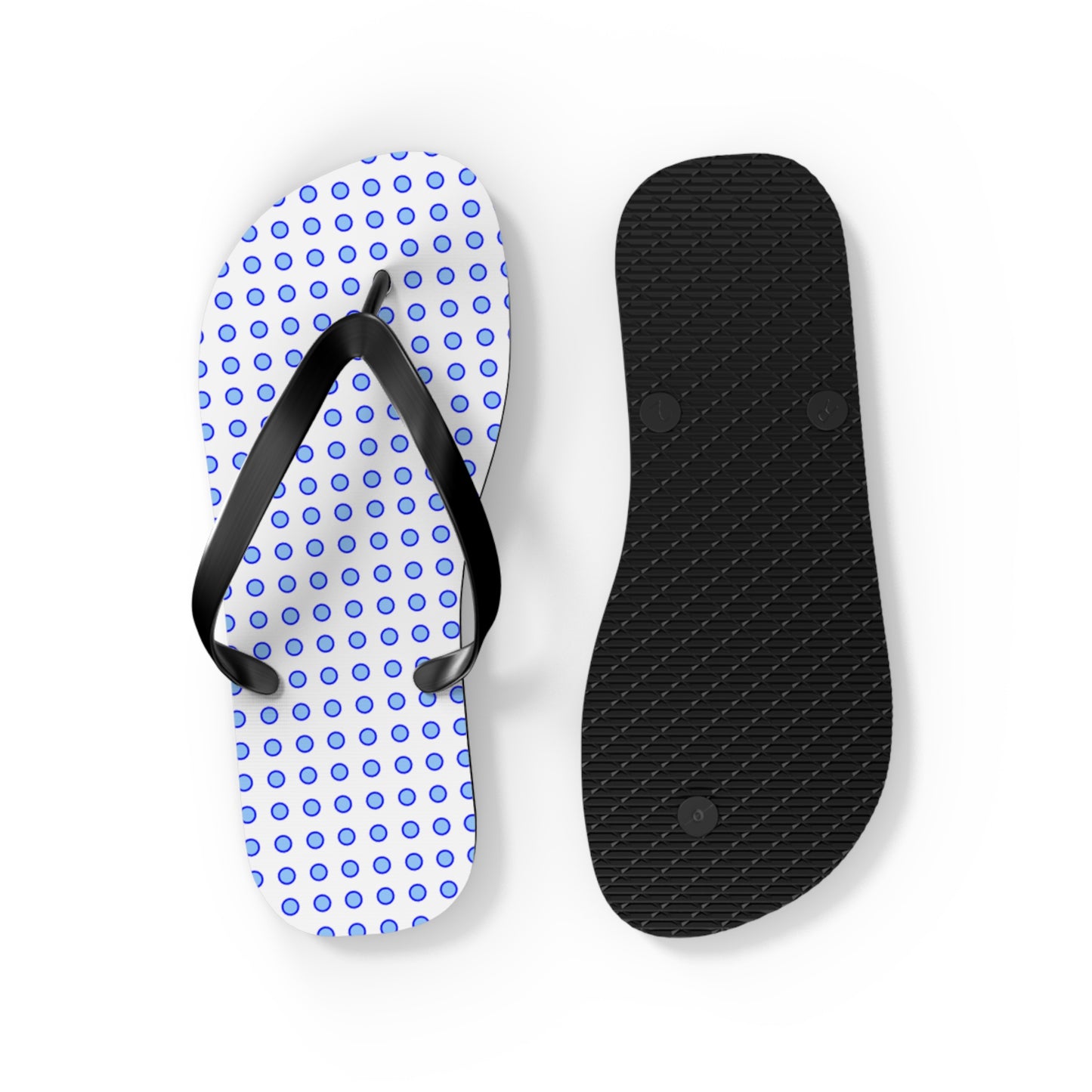 Blue Dots - Flip Flops