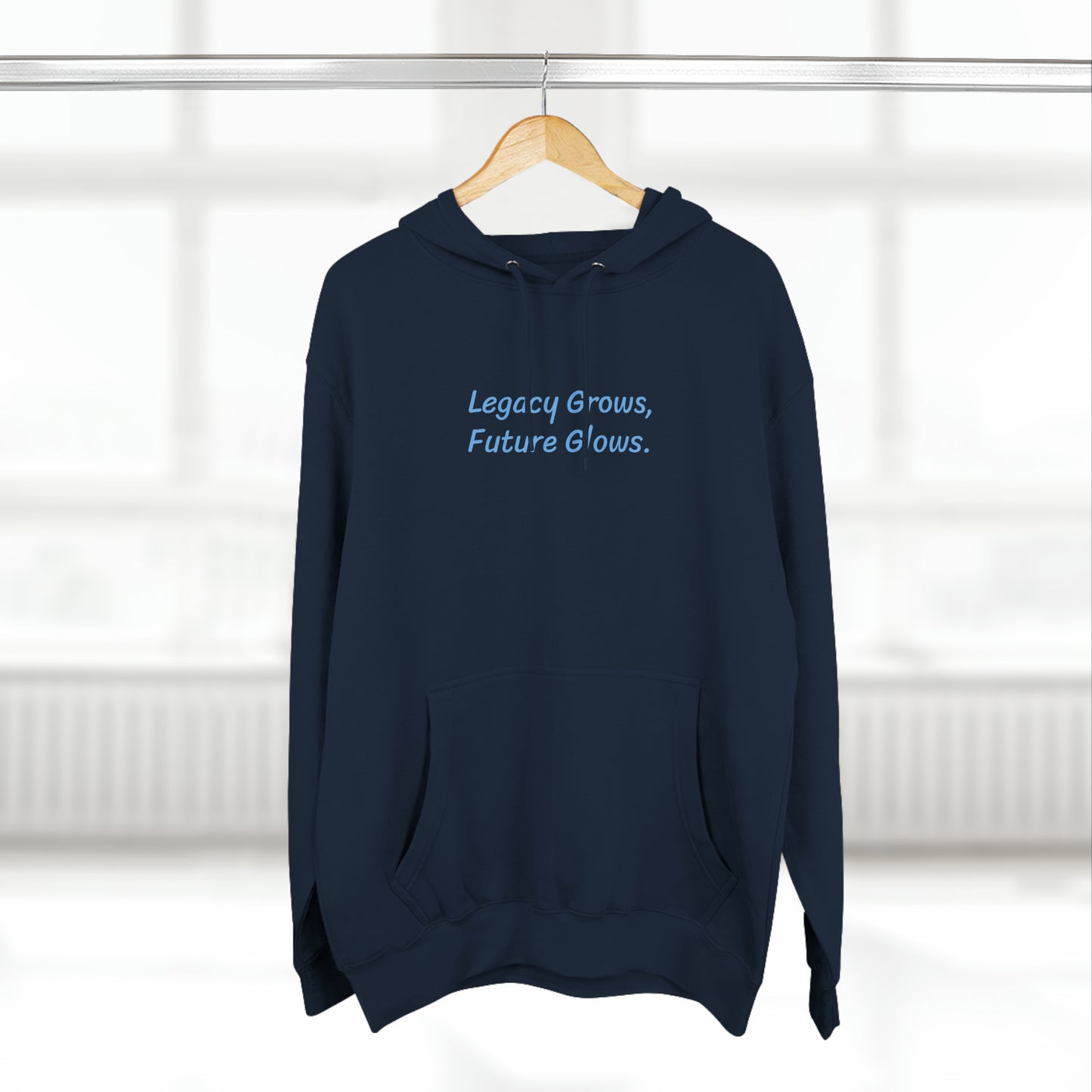 Legacy Grows, Future Glows - Three-Panel Fleece Hoodie