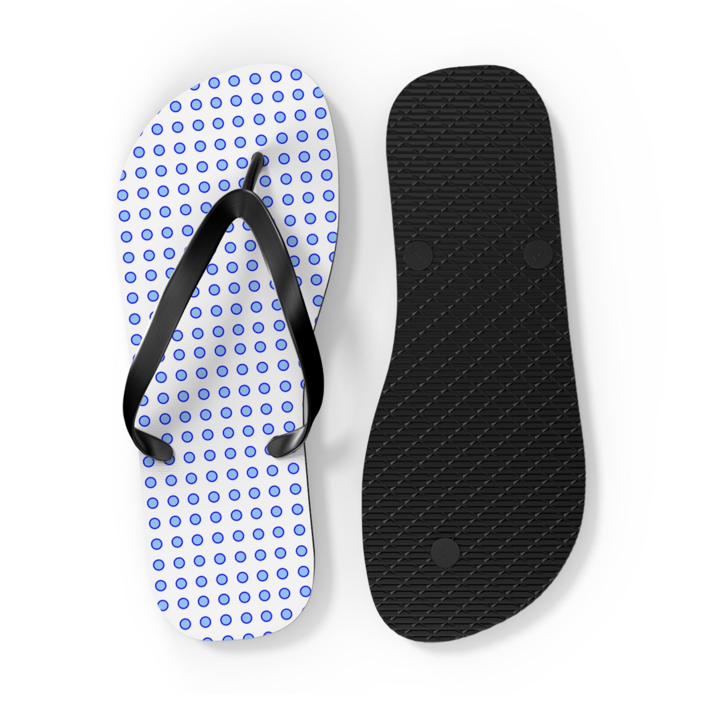 Blue Dots - Flip Flops