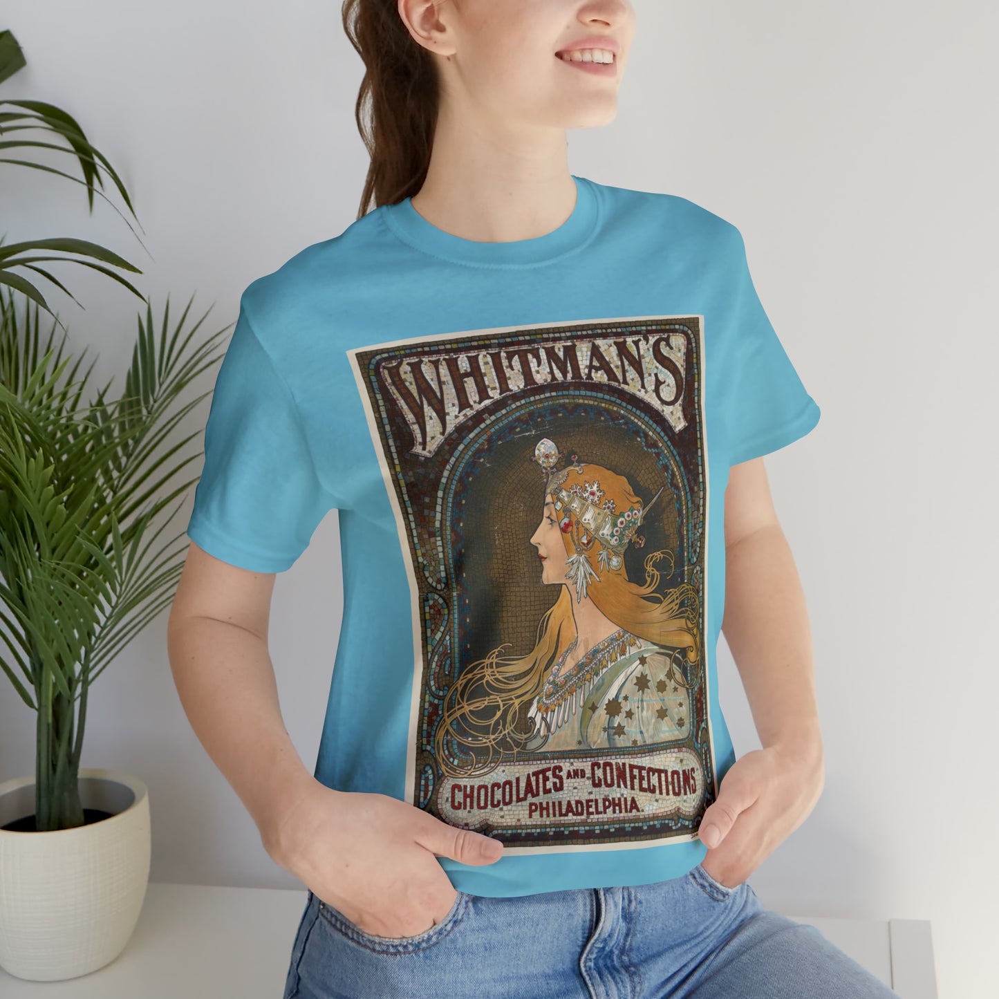 Vintage Philadelphia Chocolates & Confections Unisex Jersey Short Sleeve Tee