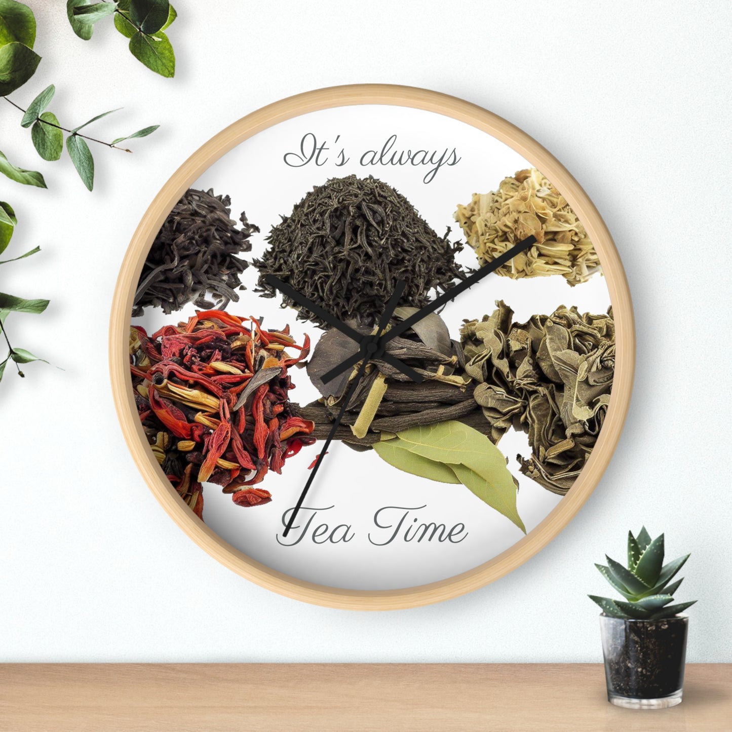 It's Always Tea Time - Wall Clock