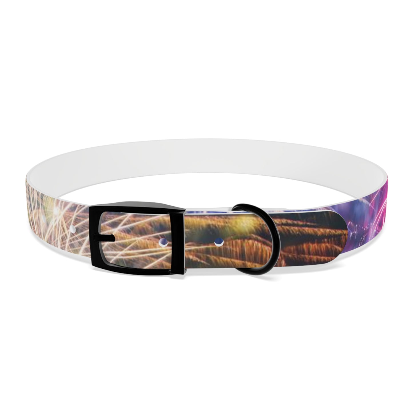 Fireworks Dog Collar - Dark