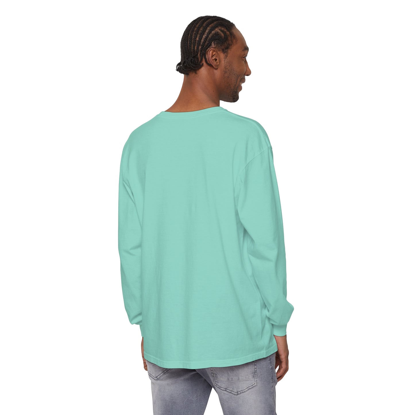 Existential Waiter, Here's Your Eggs - Unisex Garment-dyed Long Sleeve T-Shirt