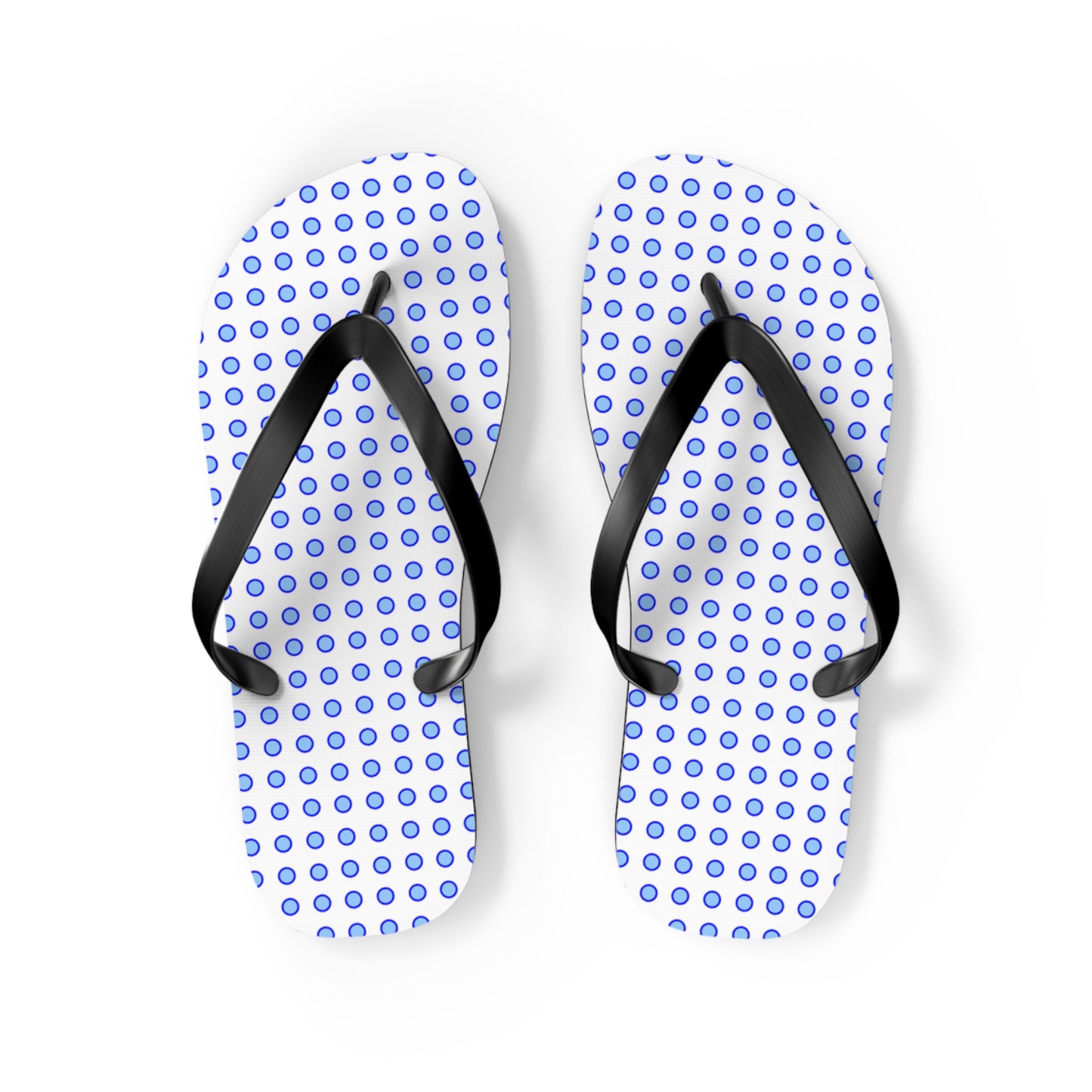 Blue Dots - Flip Flops