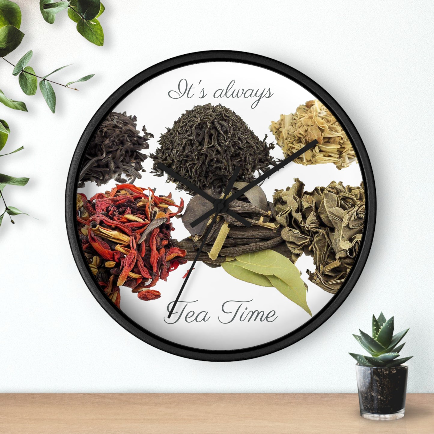 It's Always Tea Time - Wall Clock