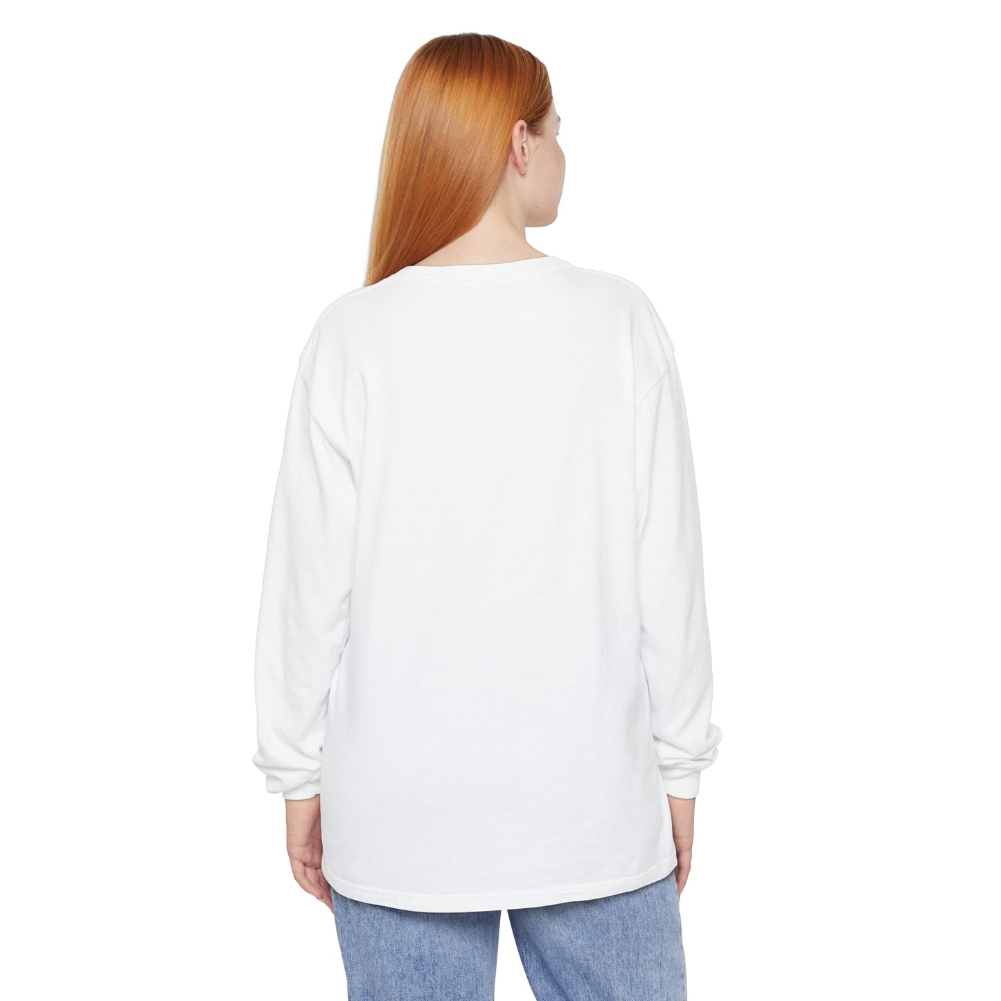 Existential Waiter, Here's Your Eggs - Unisex Garment-dyed Long Sleeve T-Shirt