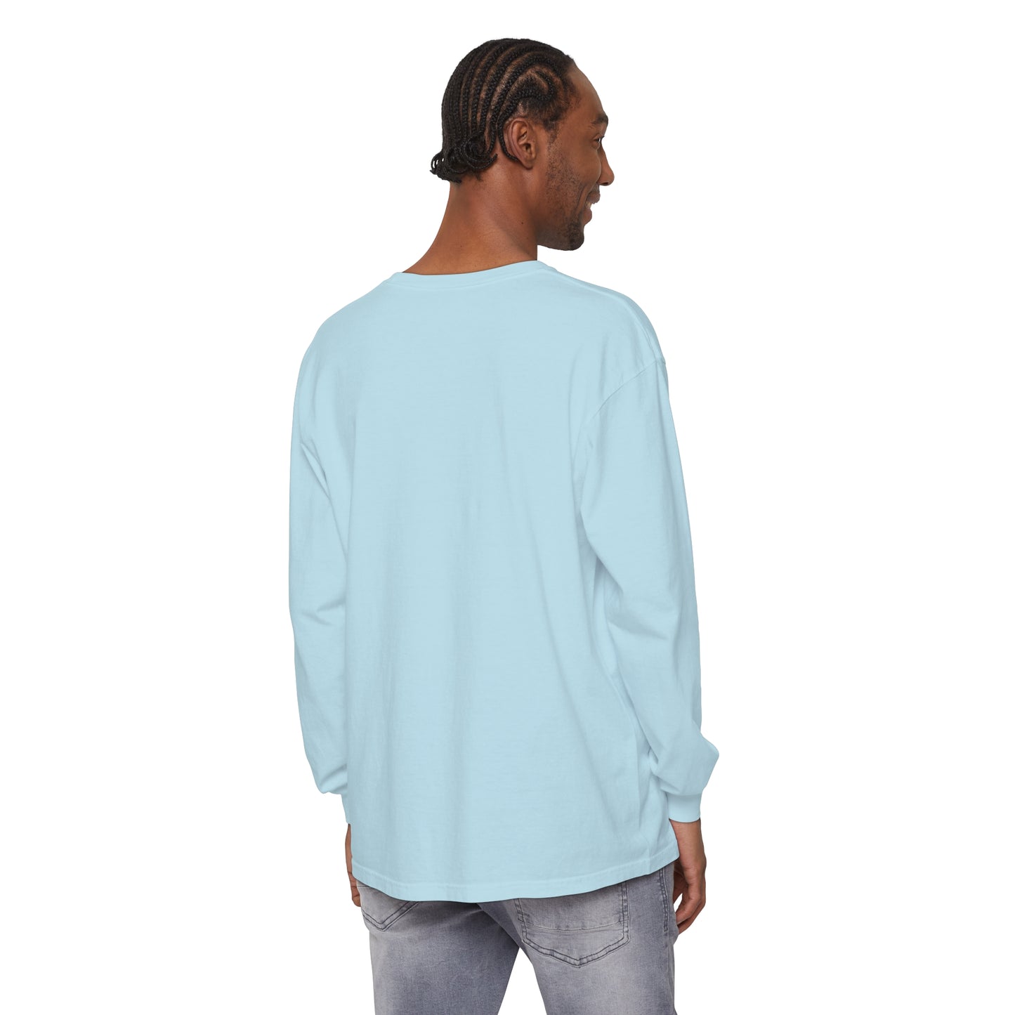 Existential Waiter, Here's Your Eggs - Unisex Garment-dyed Long Sleeve T-Shirt