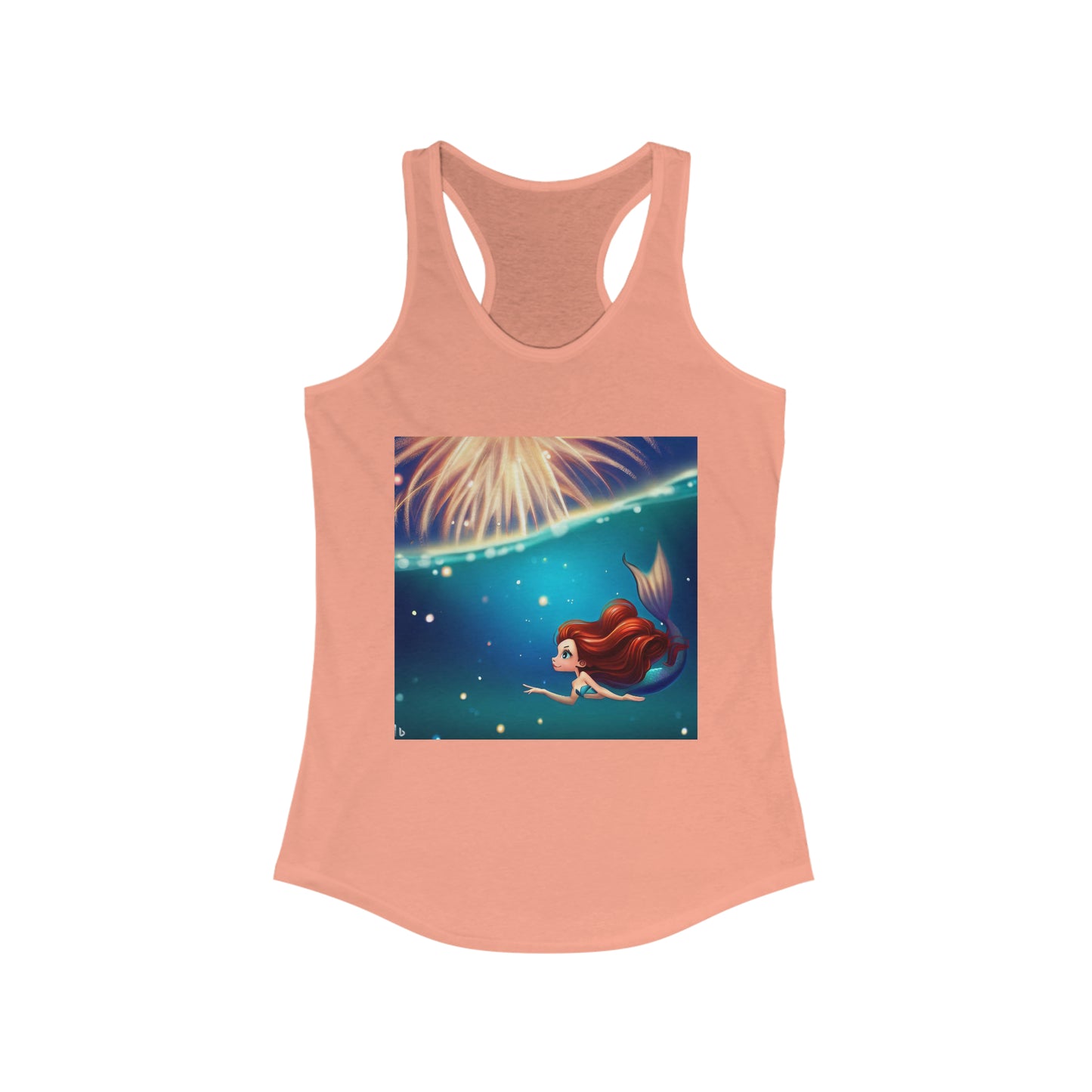 Mermaid Independence - Women's Ideal Racerback Tank