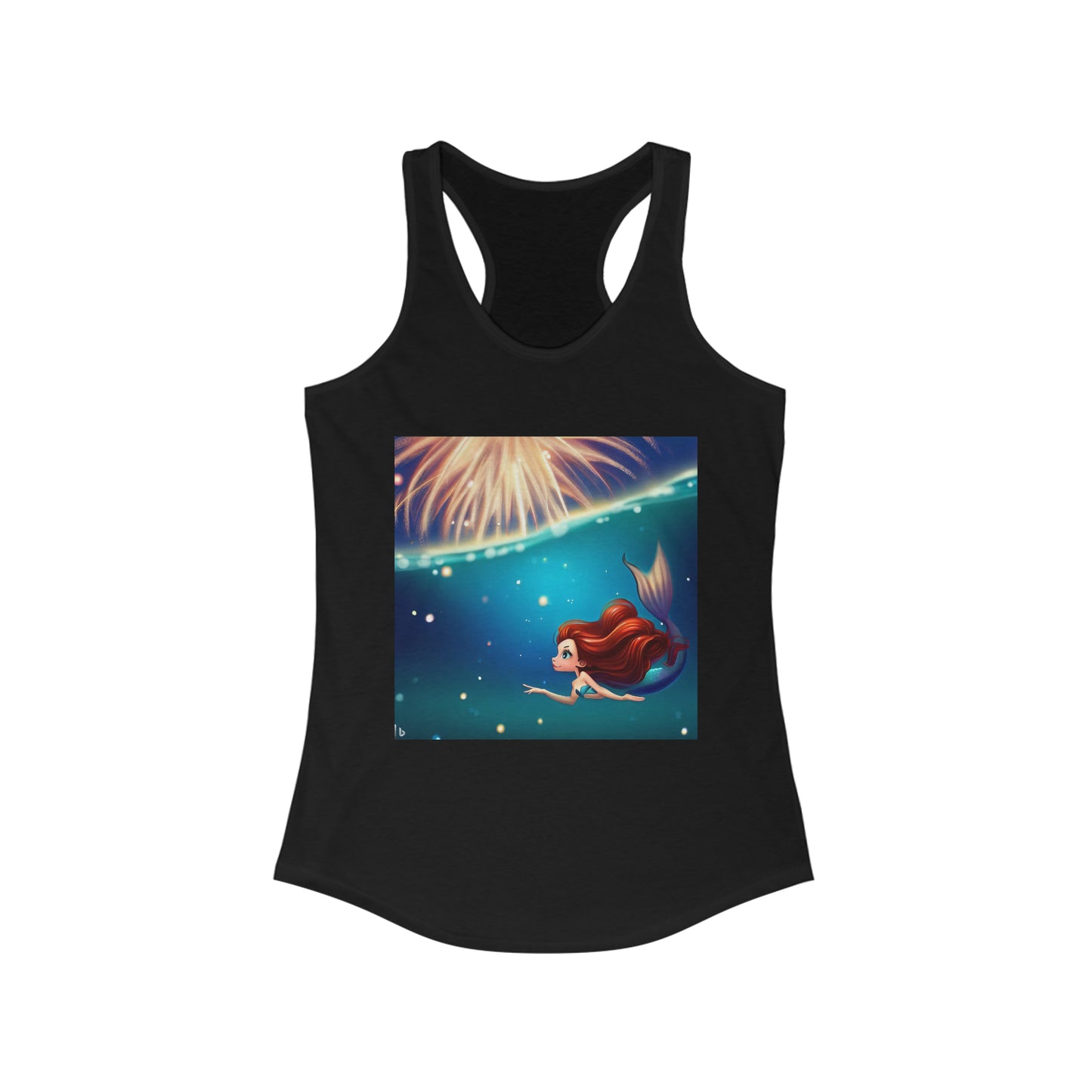 Mermaid Independence - Women's Ideal Racerback Tank