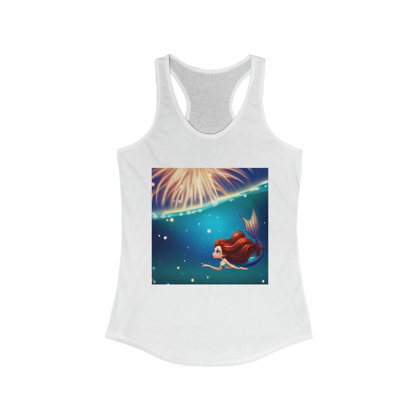 Mermaid Independence - Women's Ideal Racerback Tank